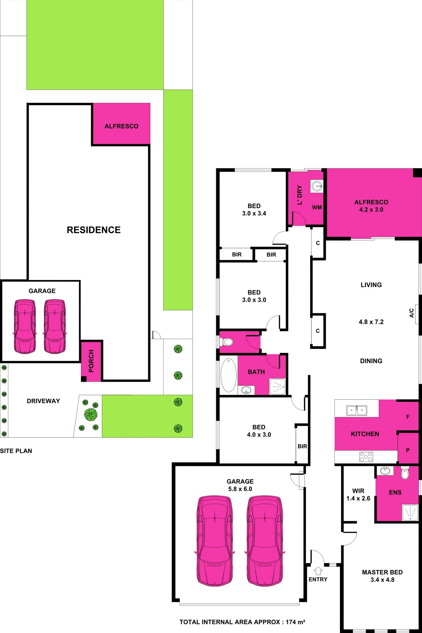 Floorplan of Homely house listing, 26 Clarendon Road, Drysdale VIC 3222