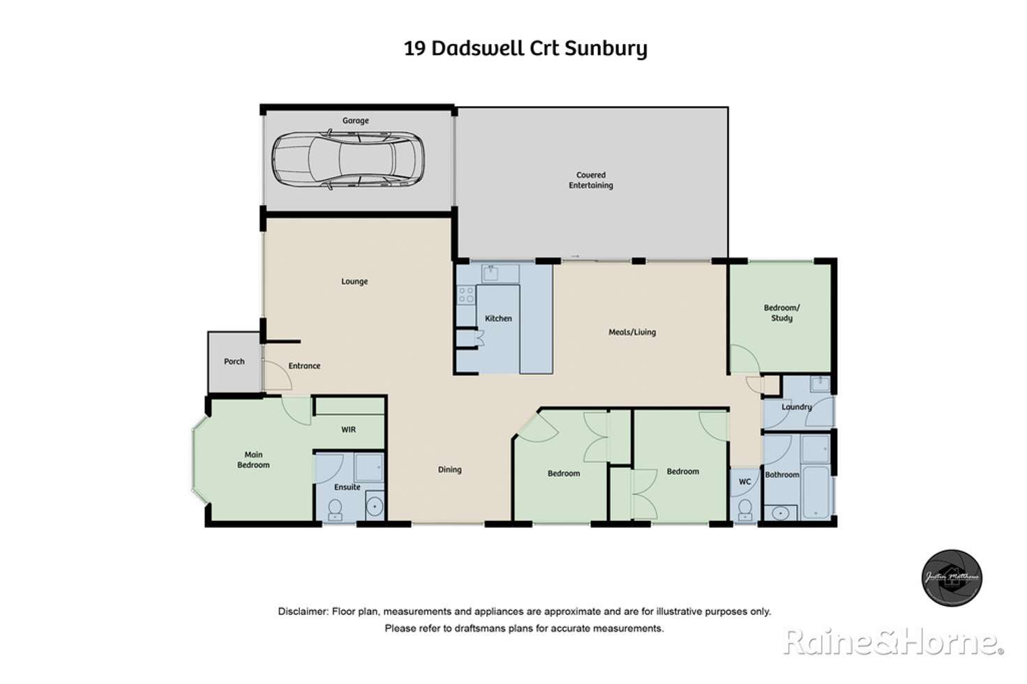 Floorplan of Homely house listing, 19 Dadswell Court, Sunbury VIC 3429