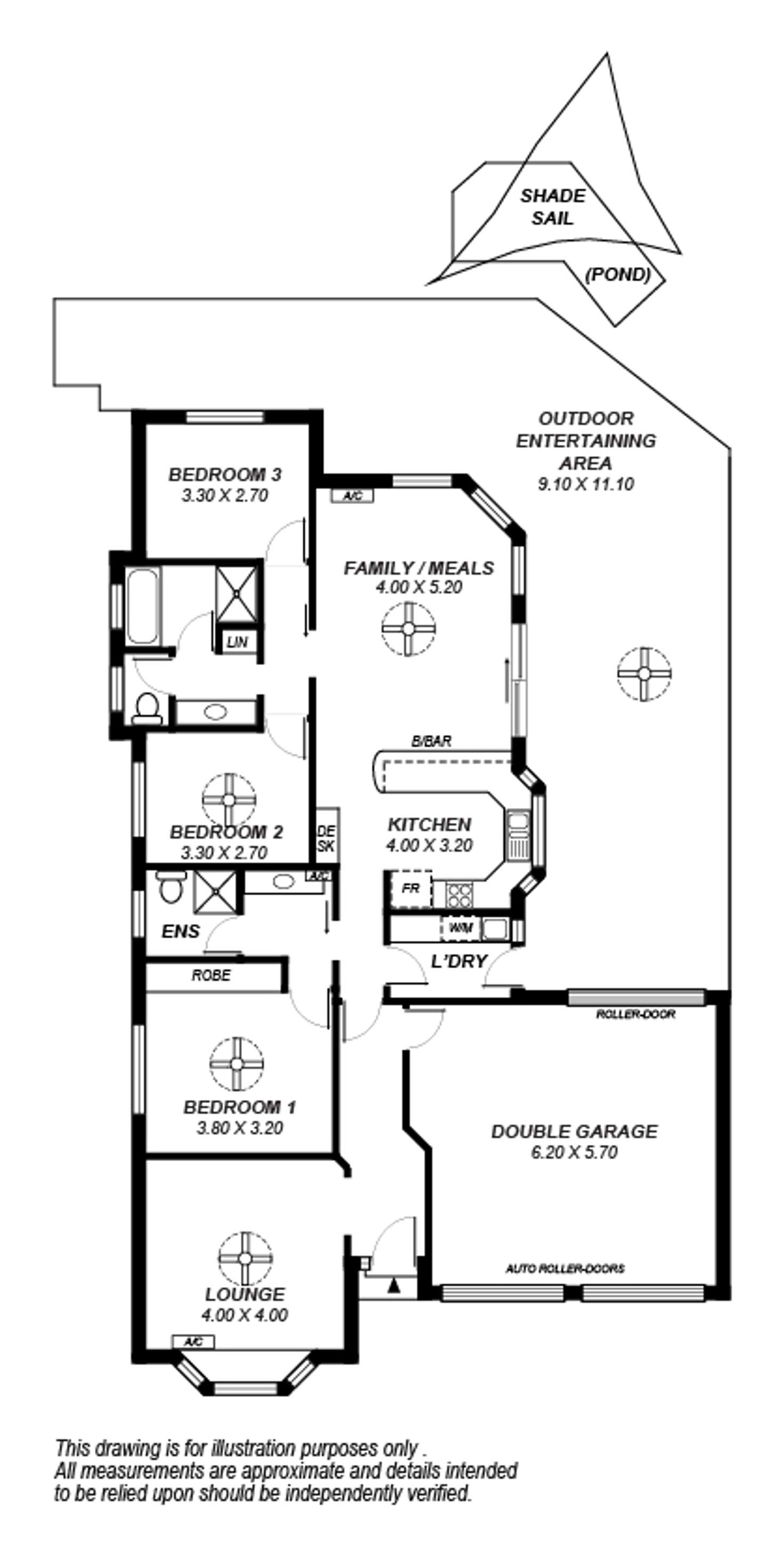 Floorplan of Homely house listing, 148 Grand Boulevard, Seaford Rise SA 5169