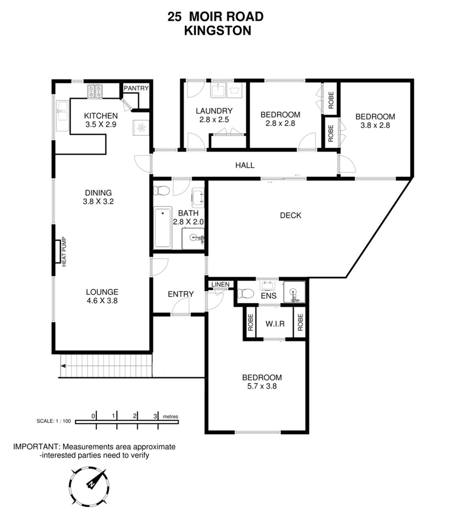 Floorplan of Homely house listing, 25 Moir Road, Kingston TAS 7050