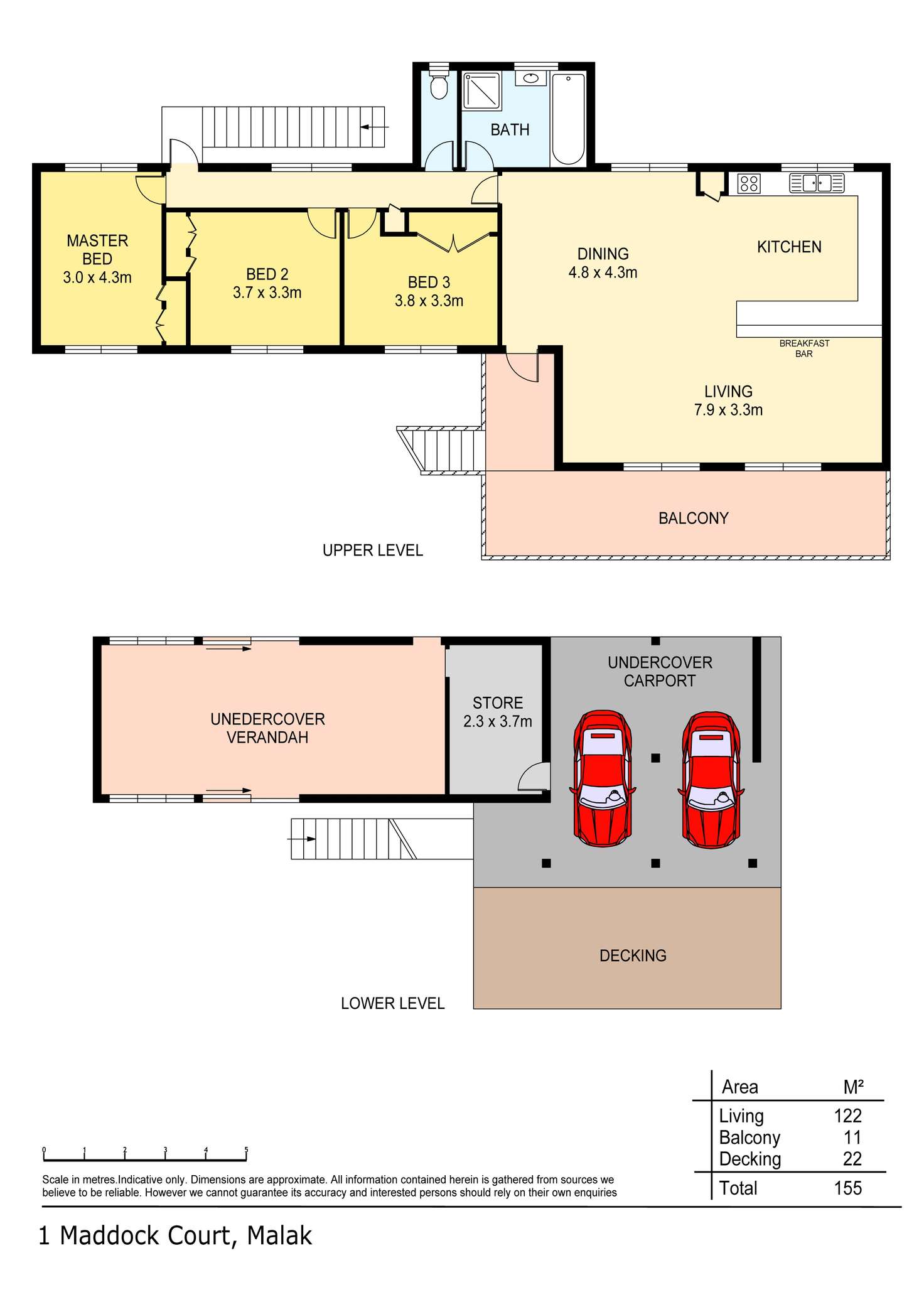 Floorplan of Homely house listing, 1 Maddock Court, Malak NT 812
