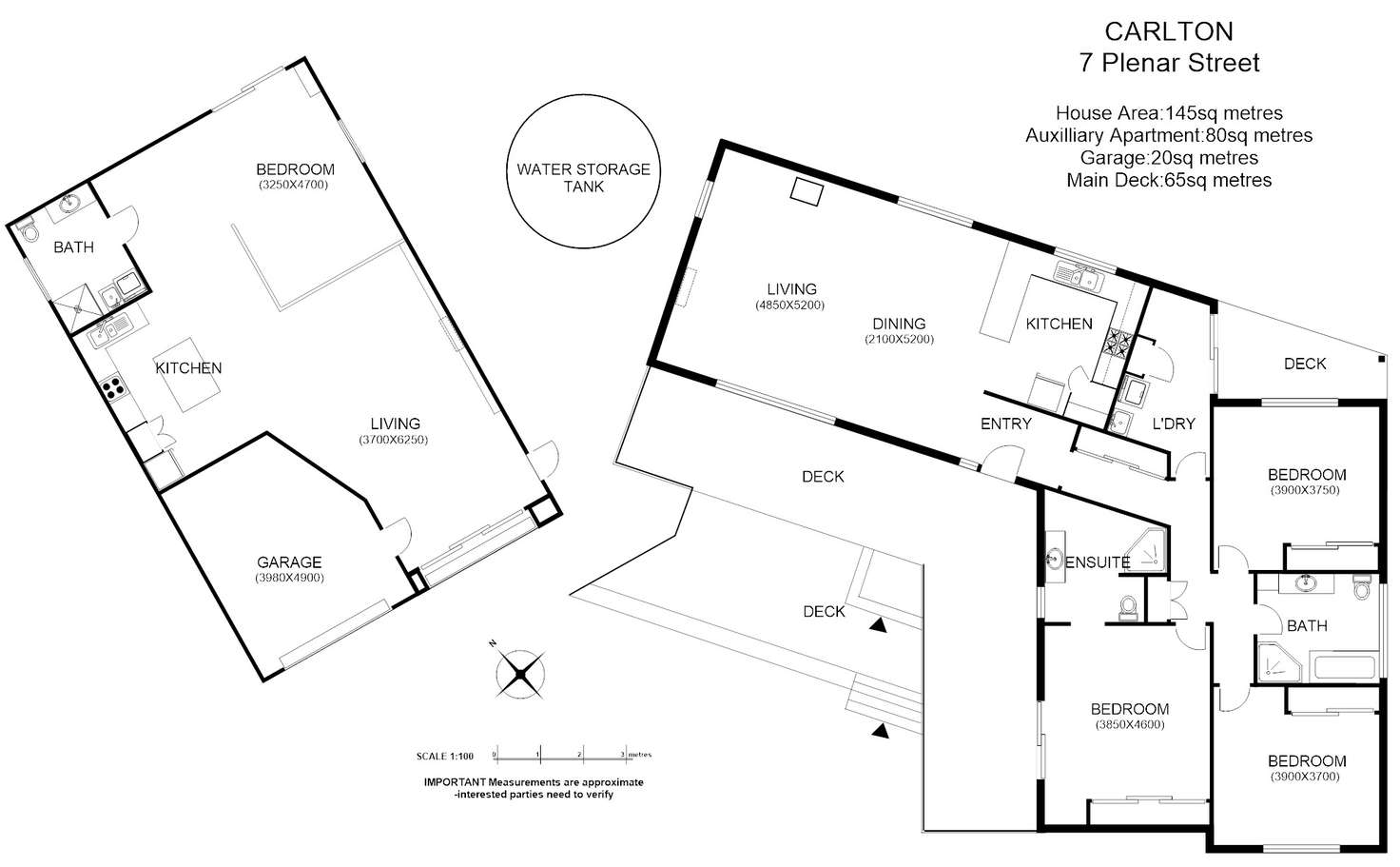 Floorplan of Homely house listing, 7 Plenar Street, Carlton TAS 7173