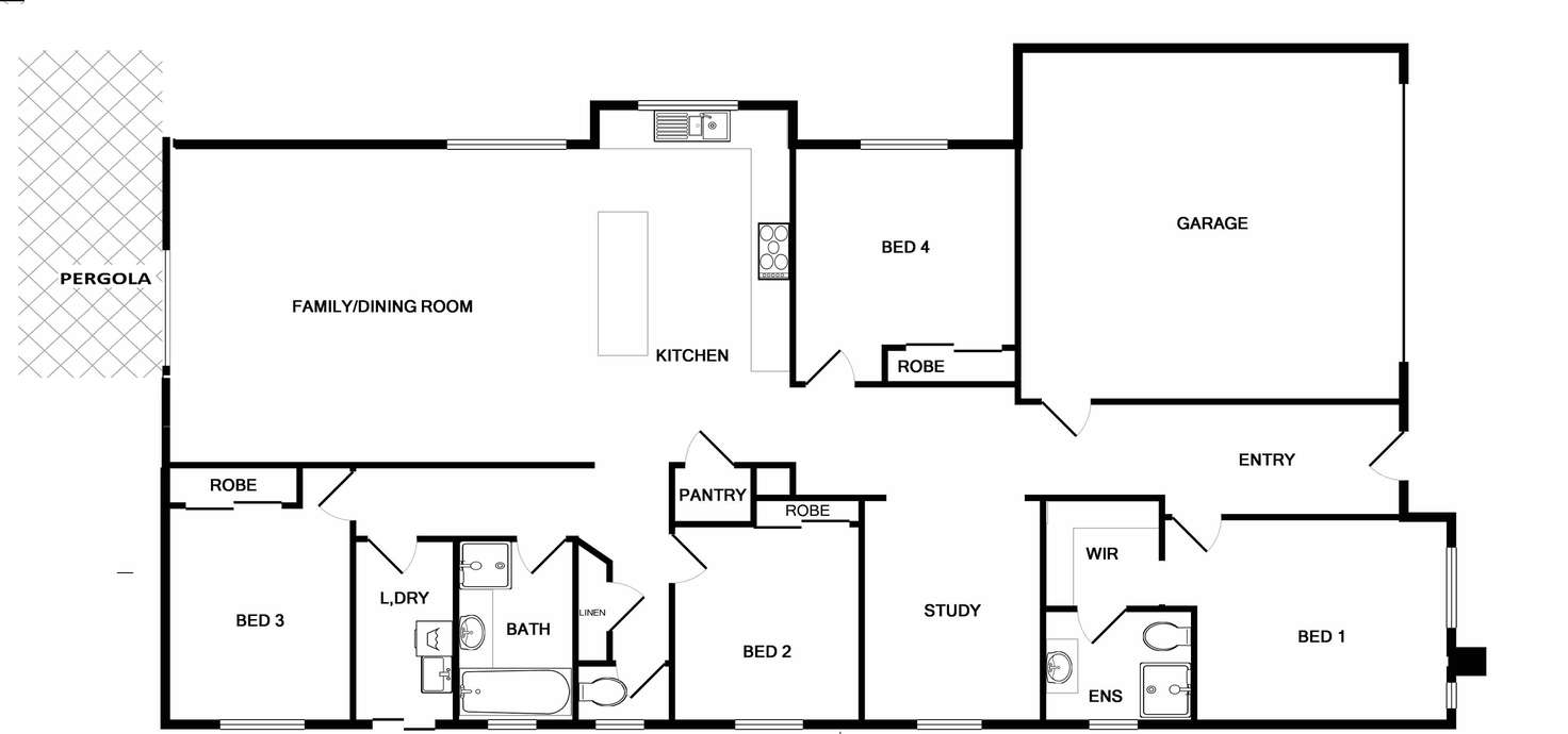 Floorplan of Homely house listing, 12 Manoora Avenue, Clyde North VIC 3978