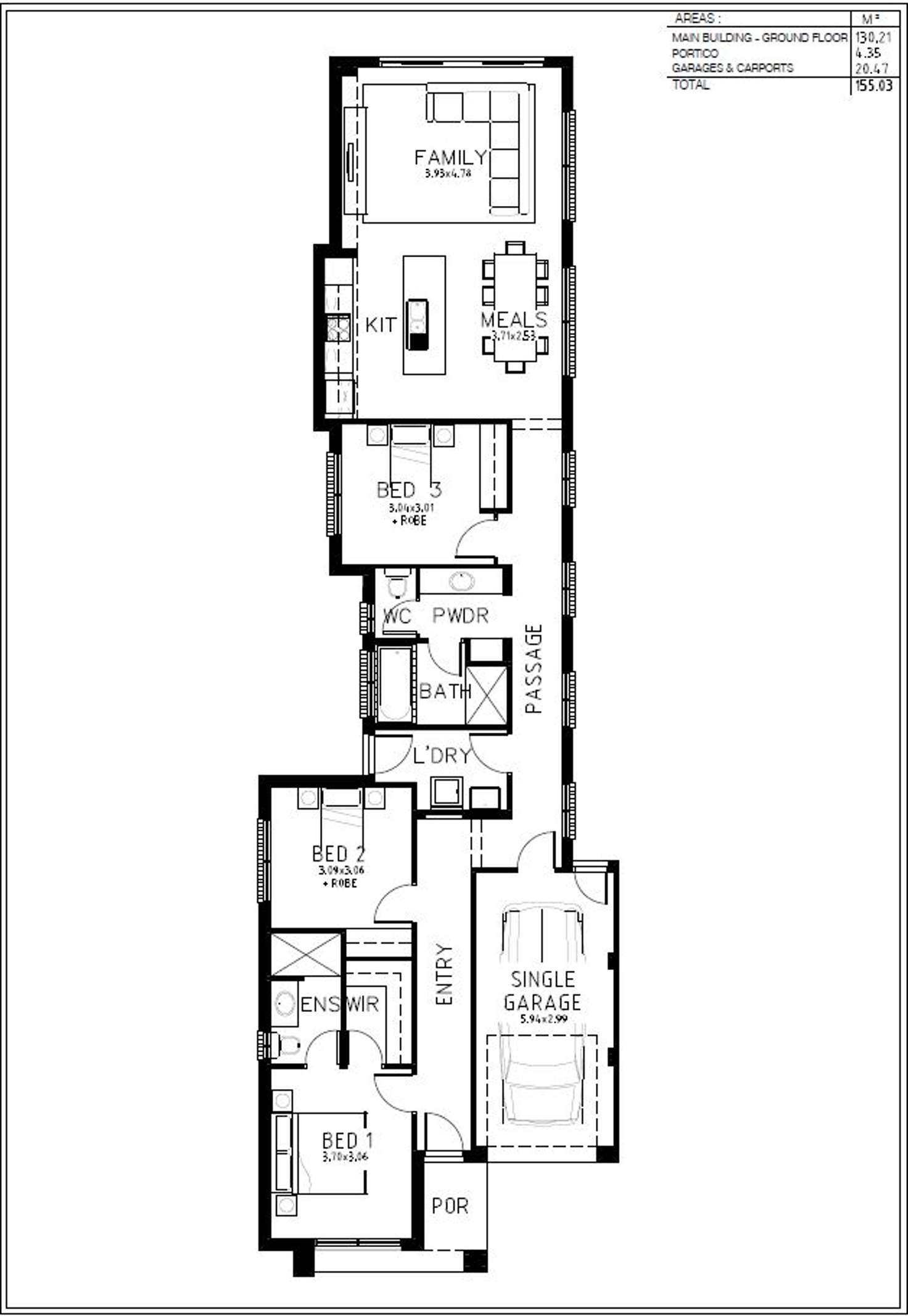 Floorplan of Homely house listing, 18a Grantley Avenue, Daw Park SA 5041