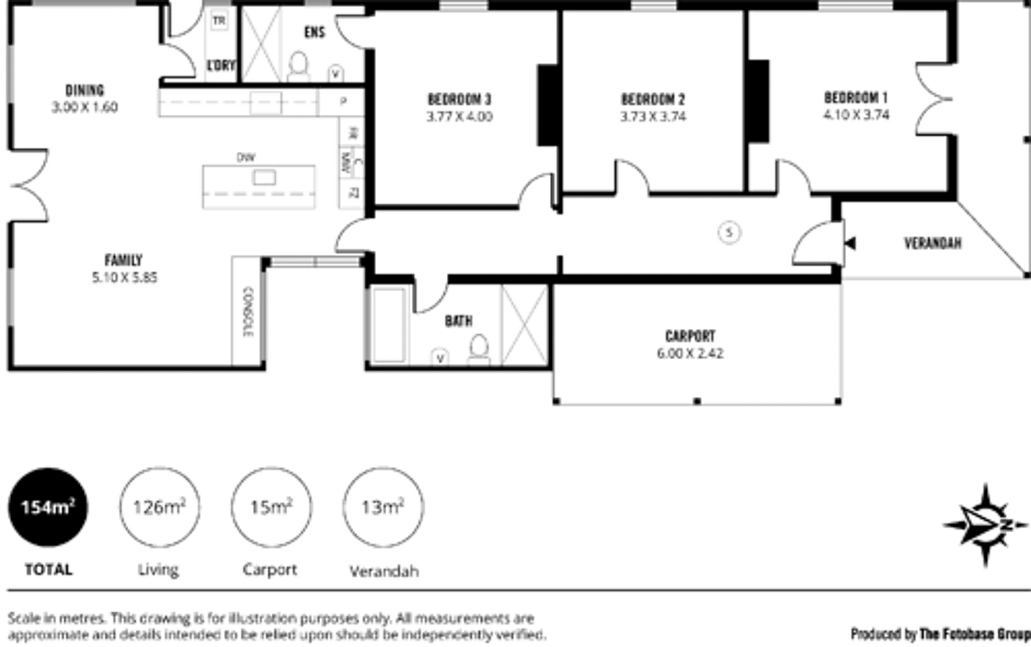 Floorplan of Homely house listing, 5 Curnow Street, Brighton SA 5048