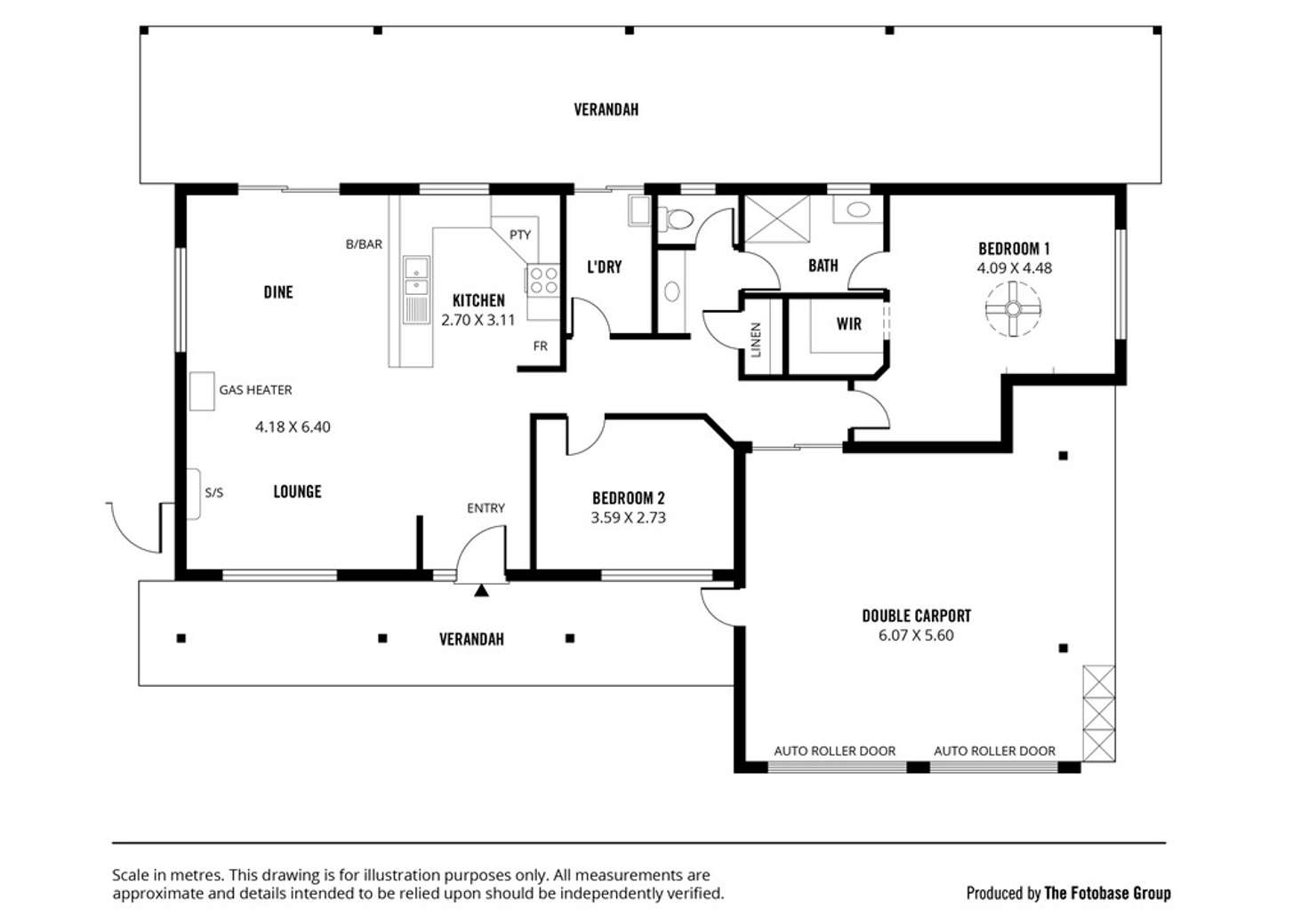 Floorplan of Homely house listing, 12 Paignton Close, Moana SA 5169