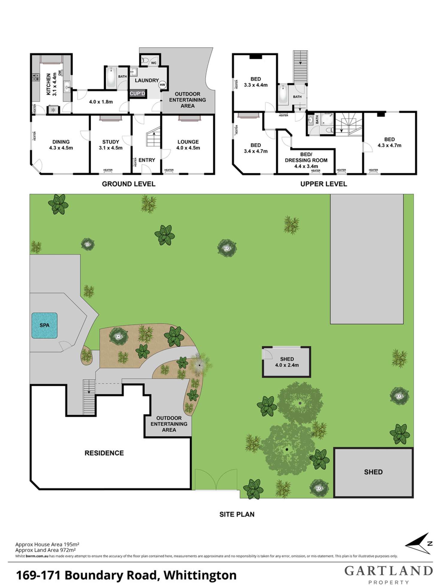 Floorplan of Homely house listing, 169-171 Boundary Road, Whittington VIC 3219