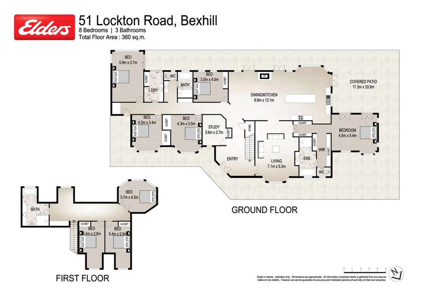 Floorplan of Homely acreageSemiRural listing, 51 Lockton Road, Bexhill NSW 2480
