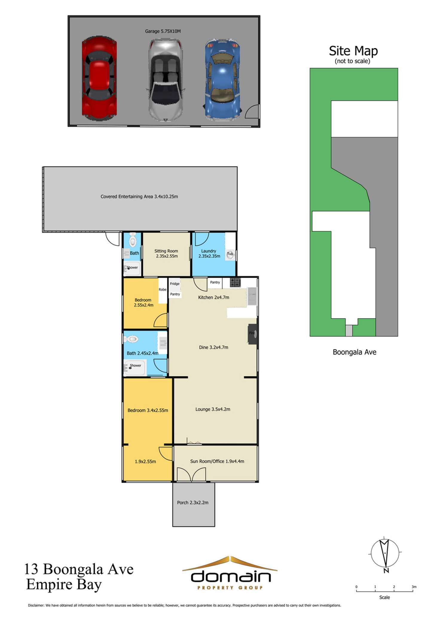 Floorplan of Homely house listing, 13 Boongala Avenue, Empire Bay NSW 2257