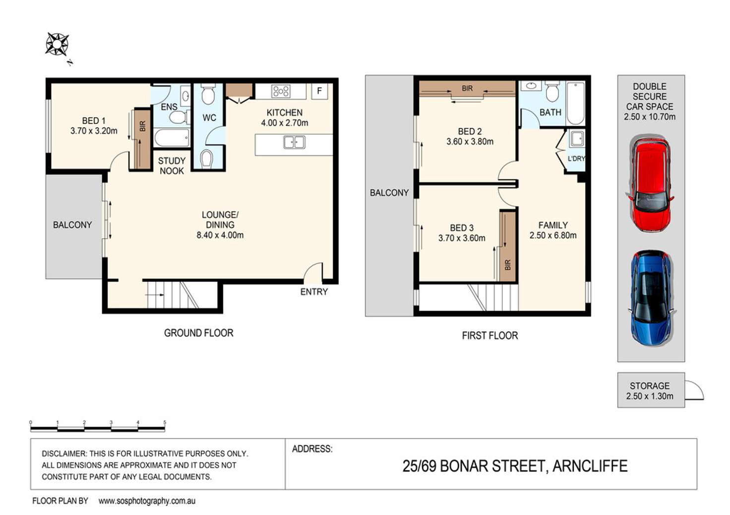 Floorplan of Homely apartment listing, 25/63-69 Bonar Street, Arncliffe NSW 2205