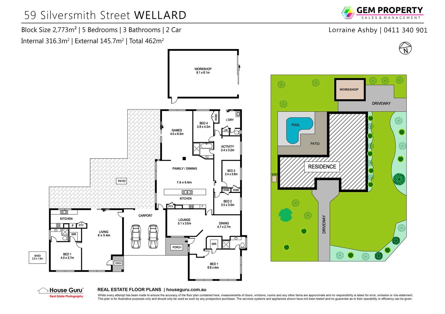 Floorplan of Homely house listing, 59 Silversmith Street, Wellard WA 6170