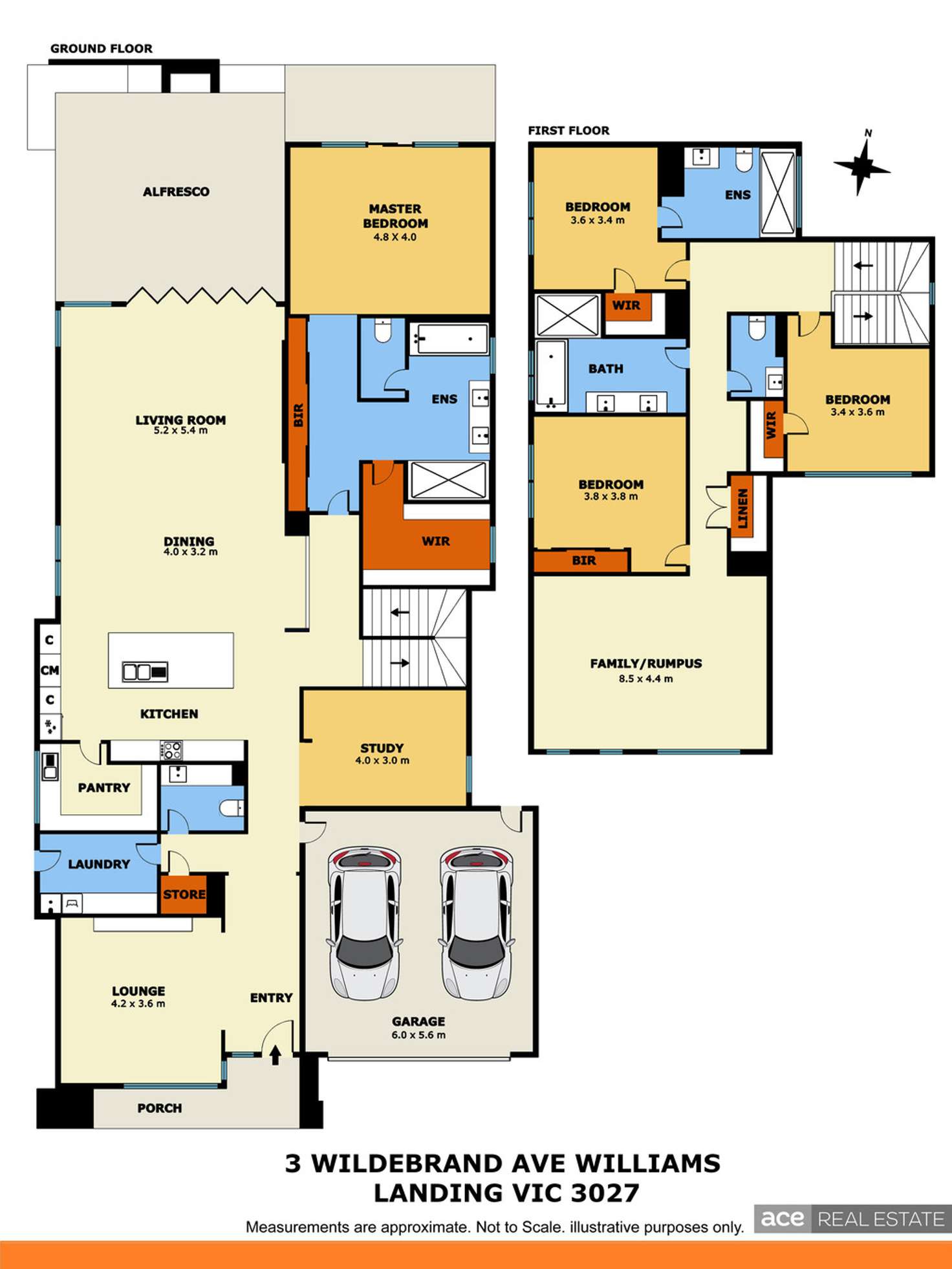 Floorplan of Homely house listing, 3 Wildebrand Avenue, Williams Landing VIC 3027