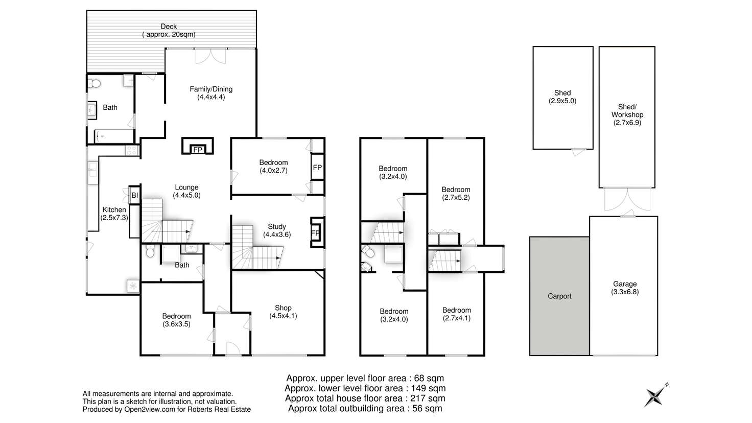 Floorplan of Homely house listing, 58 High Street, Oatlands TAS 7120