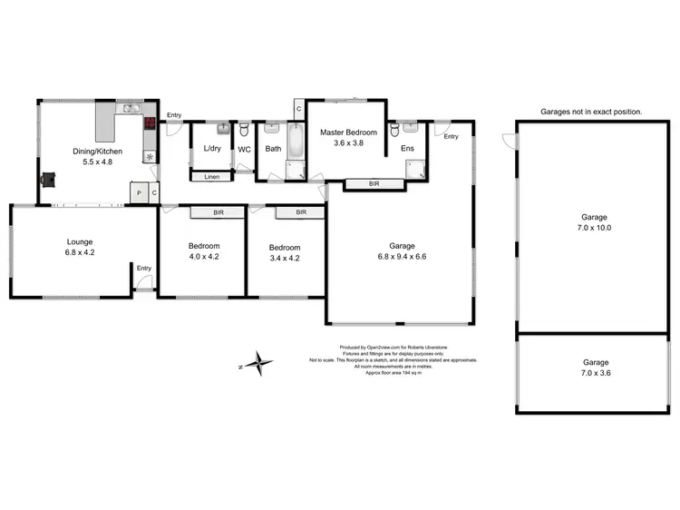 Floorplan of Homely rural property listing, 345 Wilmot Road, Forth TAS 7310