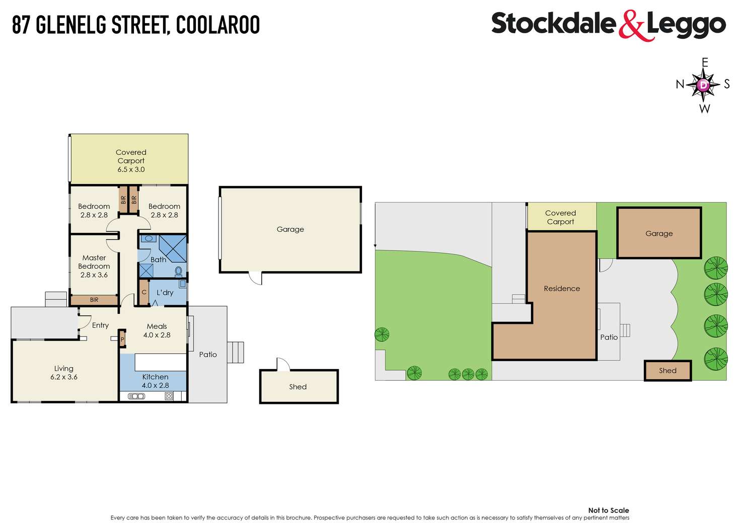 Floorplan of Homely house listing, 87 Glenelg Street, Coolaroo VIC 3048