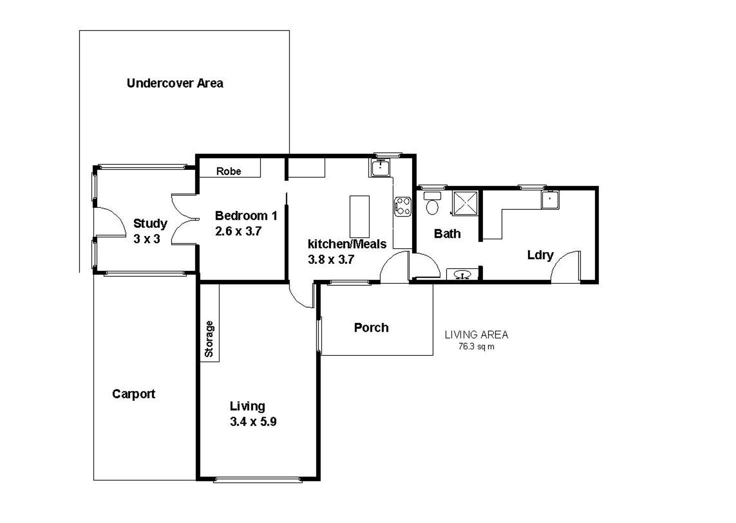Floorplan of Homely house listing, 7-41 Queen Elizabeth Drive, Barmera SA 5345