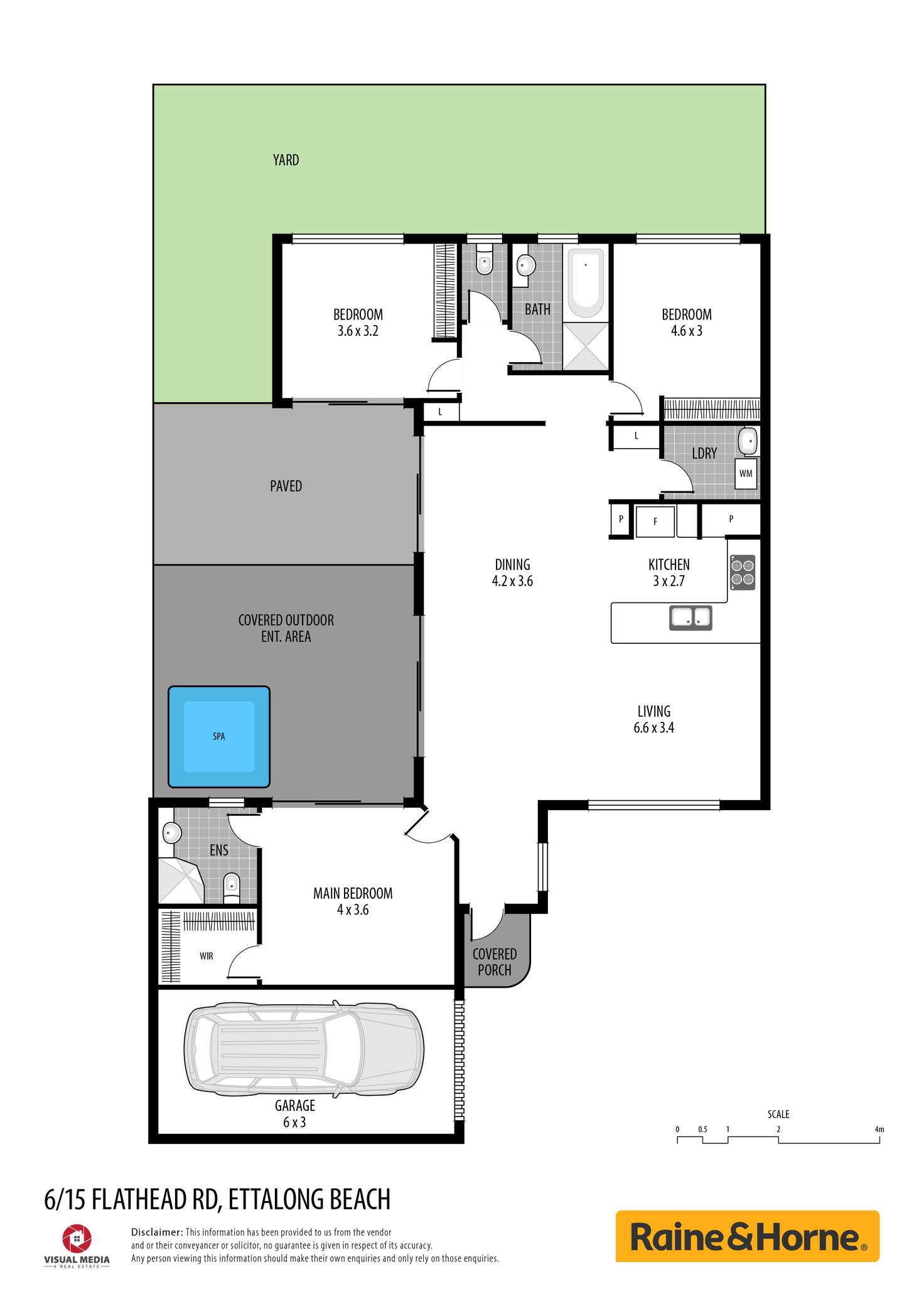 Floorplan of Homely villa listing, 6/15 Flathead Road, Ettalong Beach NSW 2257