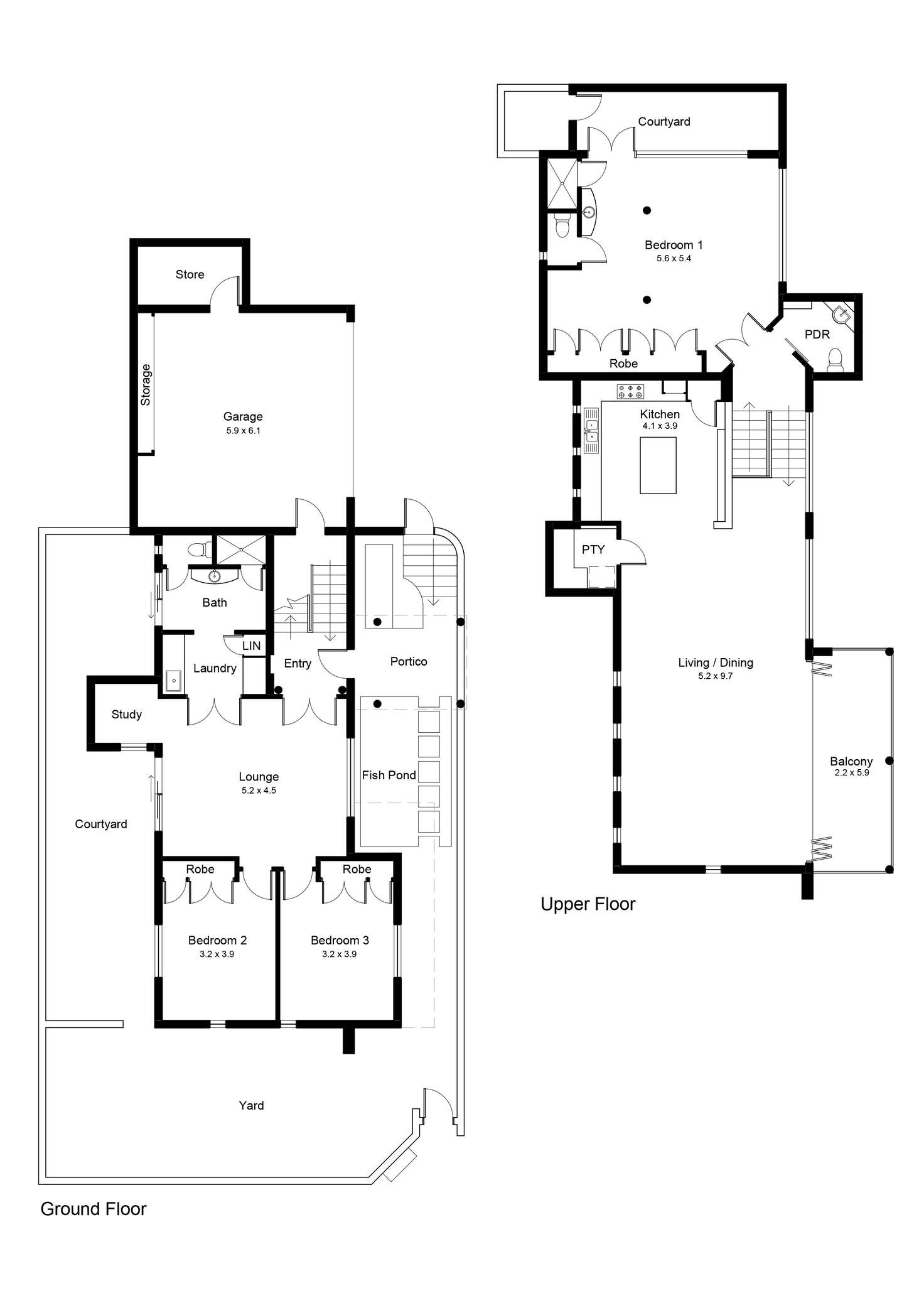 Floorplan of Homely house listing, 206A Ewen Street, Doubleview WA 6018