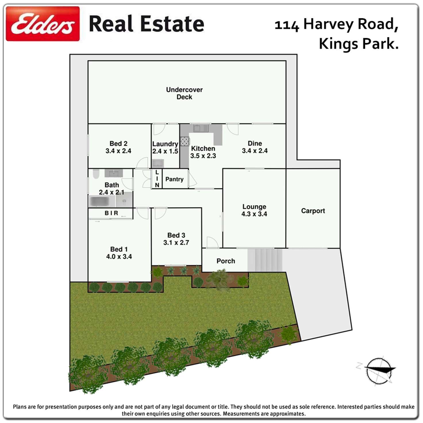 Floorplan of Homely house listing, 114 Harvey Road, Kings Park NSW 2148