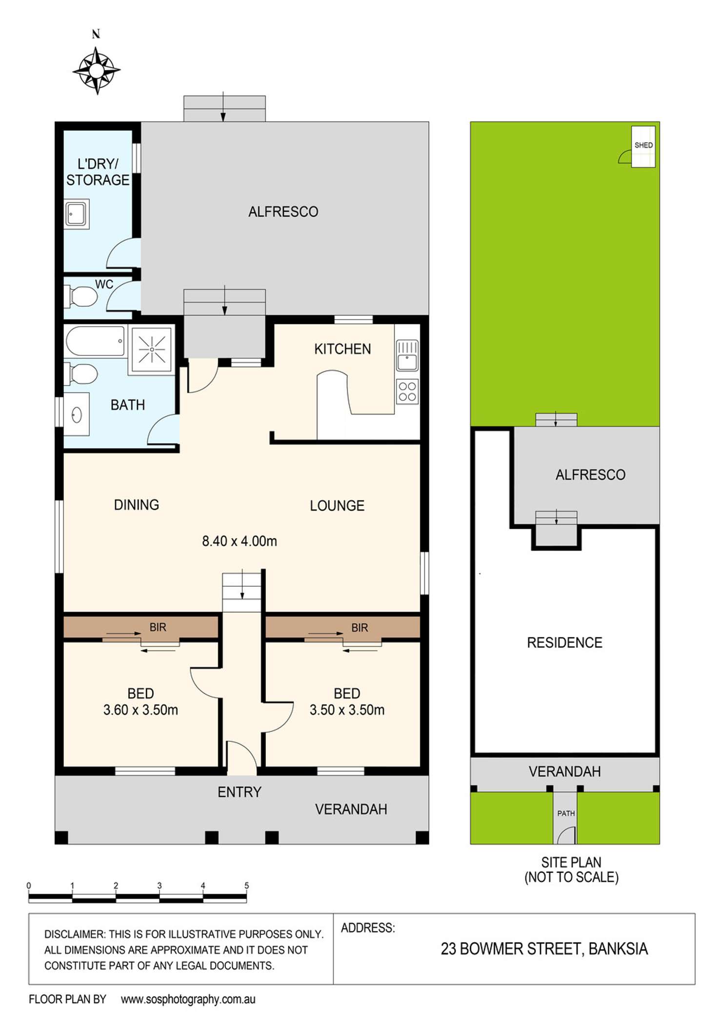 Floorplan of Homely house listing, 23 Bowmer Street, Banksia NSW 2216