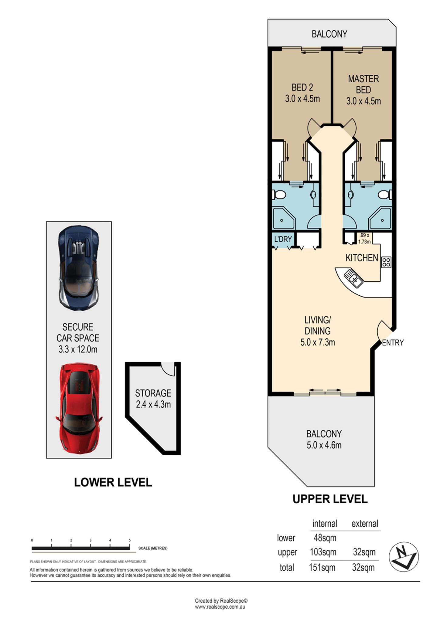 Floorplan of Homely unit listing, 3/19 Depper Street, St Lucia QLD 4067