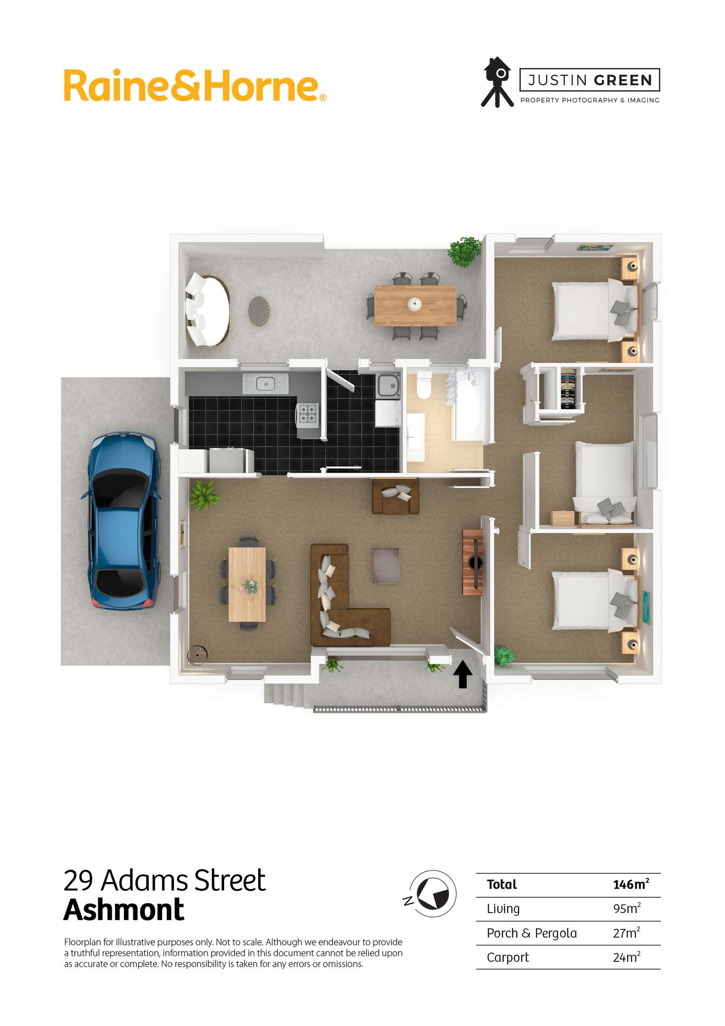 Floorplan of Homely house listing, 29 Adams Street, Ashmont NSW 2650