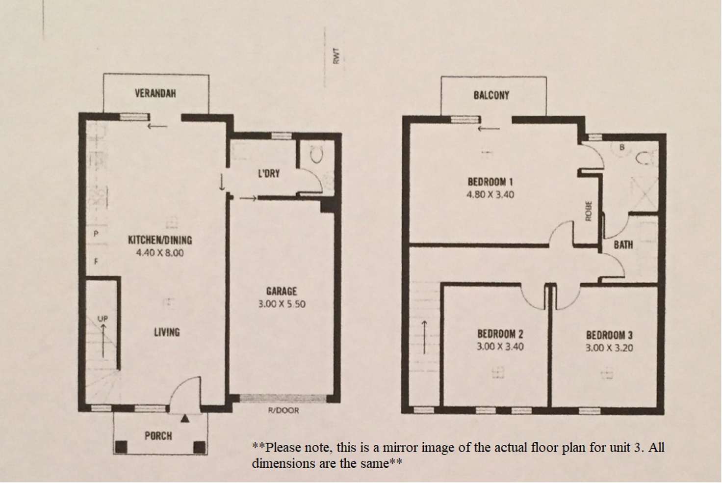 Floorplan of Homely house listing, 3/7 Regency Road, Kilkenny SA 5009