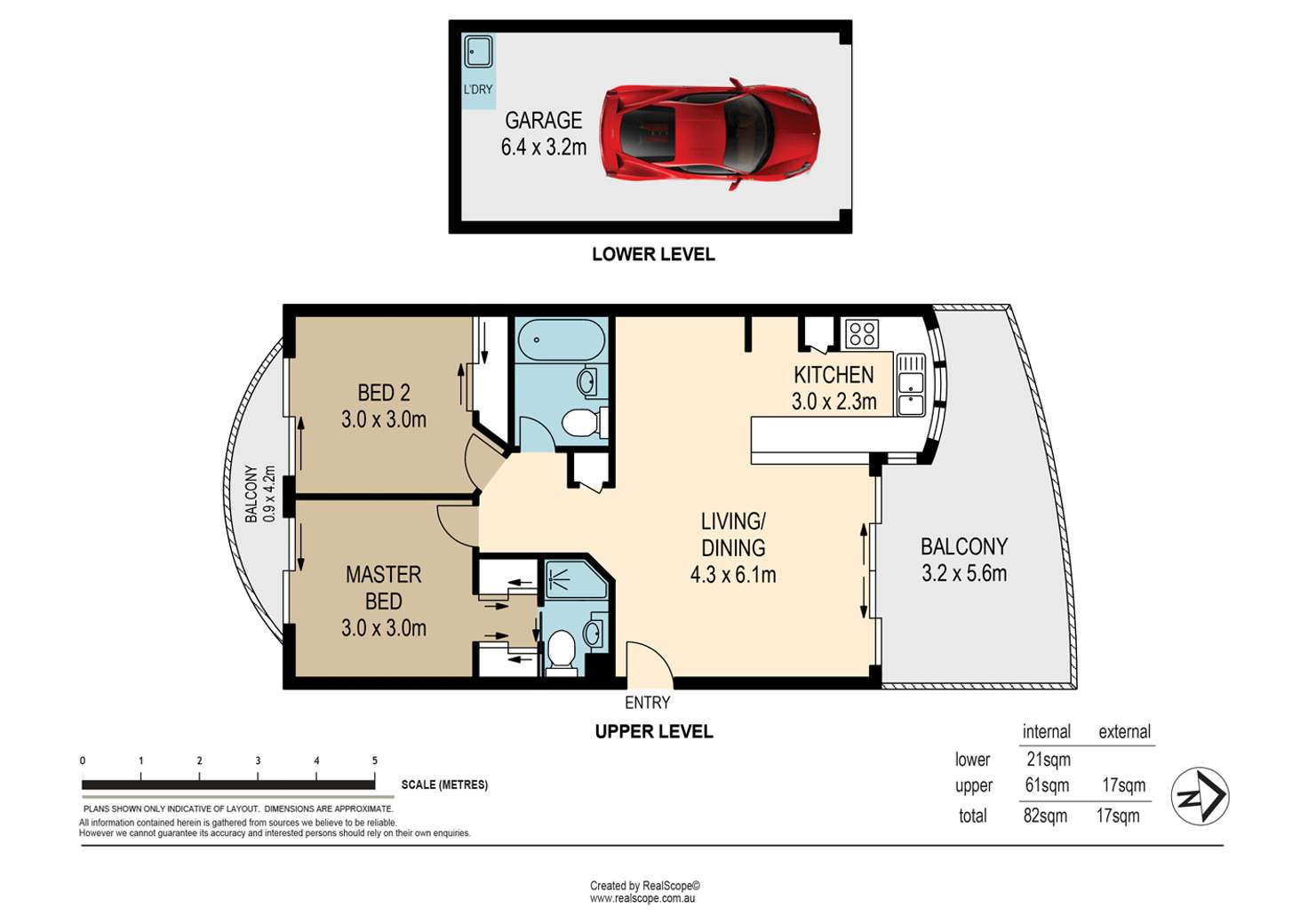 Floorplan of Homely unit listing, 14/182 Carmody Road, St Lucia QLD 4067