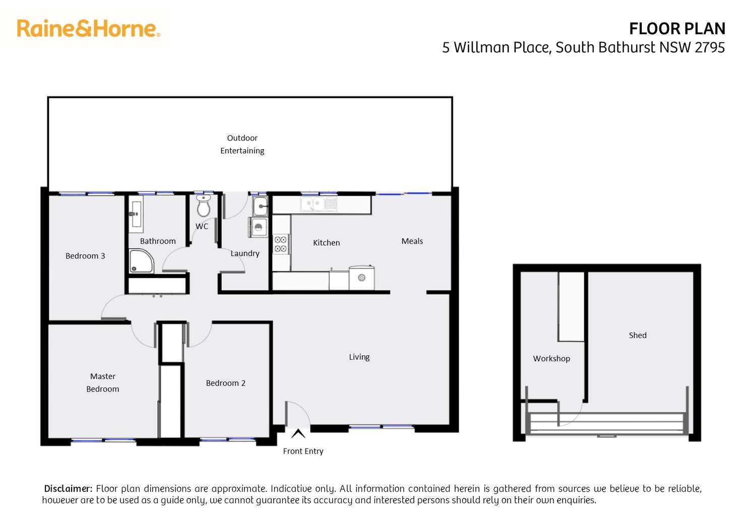 Floorplan of Homely house listing, 5 Willman Place, South Bathurst NSW 2795