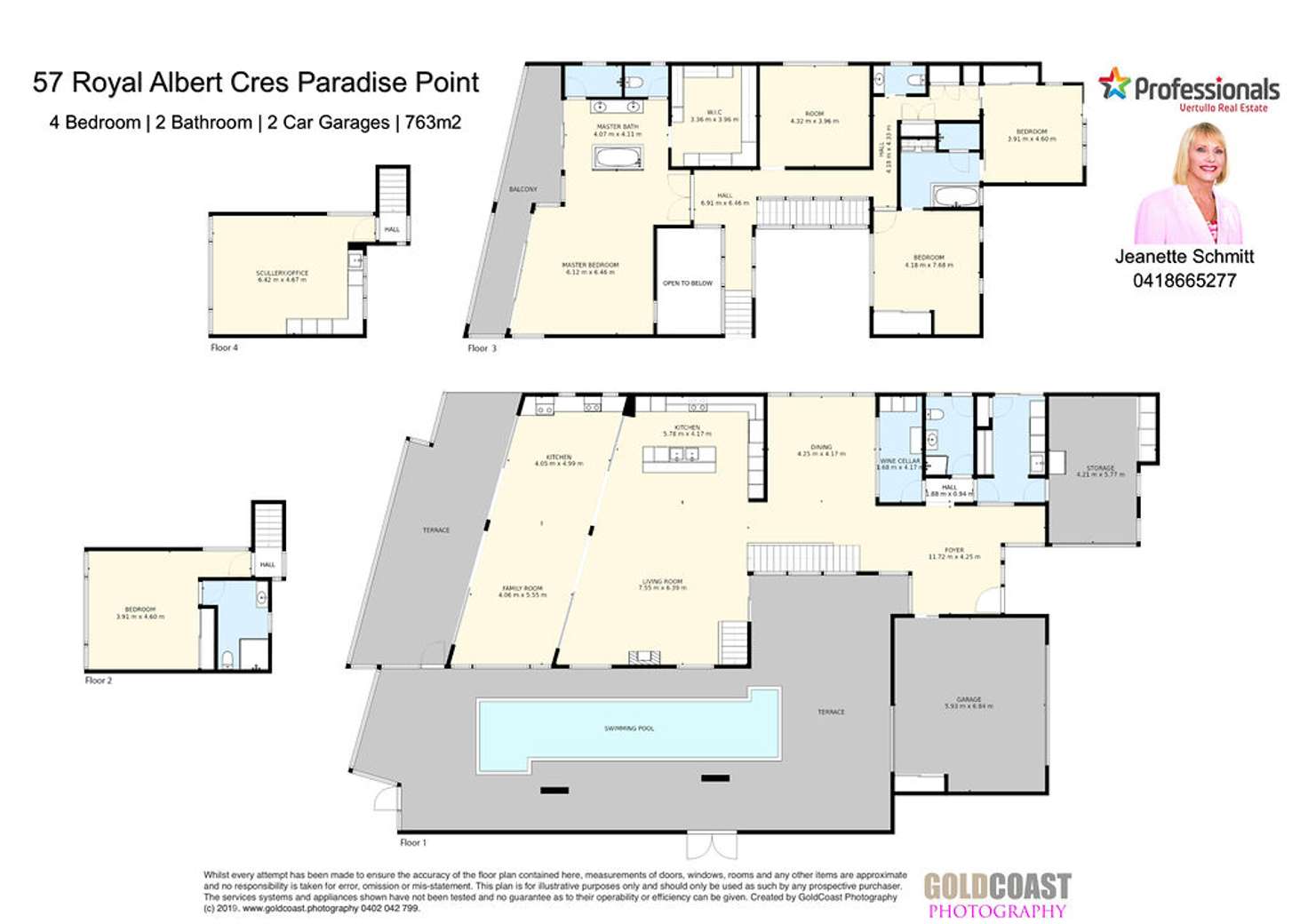 Floorplan of Homely house listing, 57 Royal Albert Crescent, Sovereign Islands QLD 4216