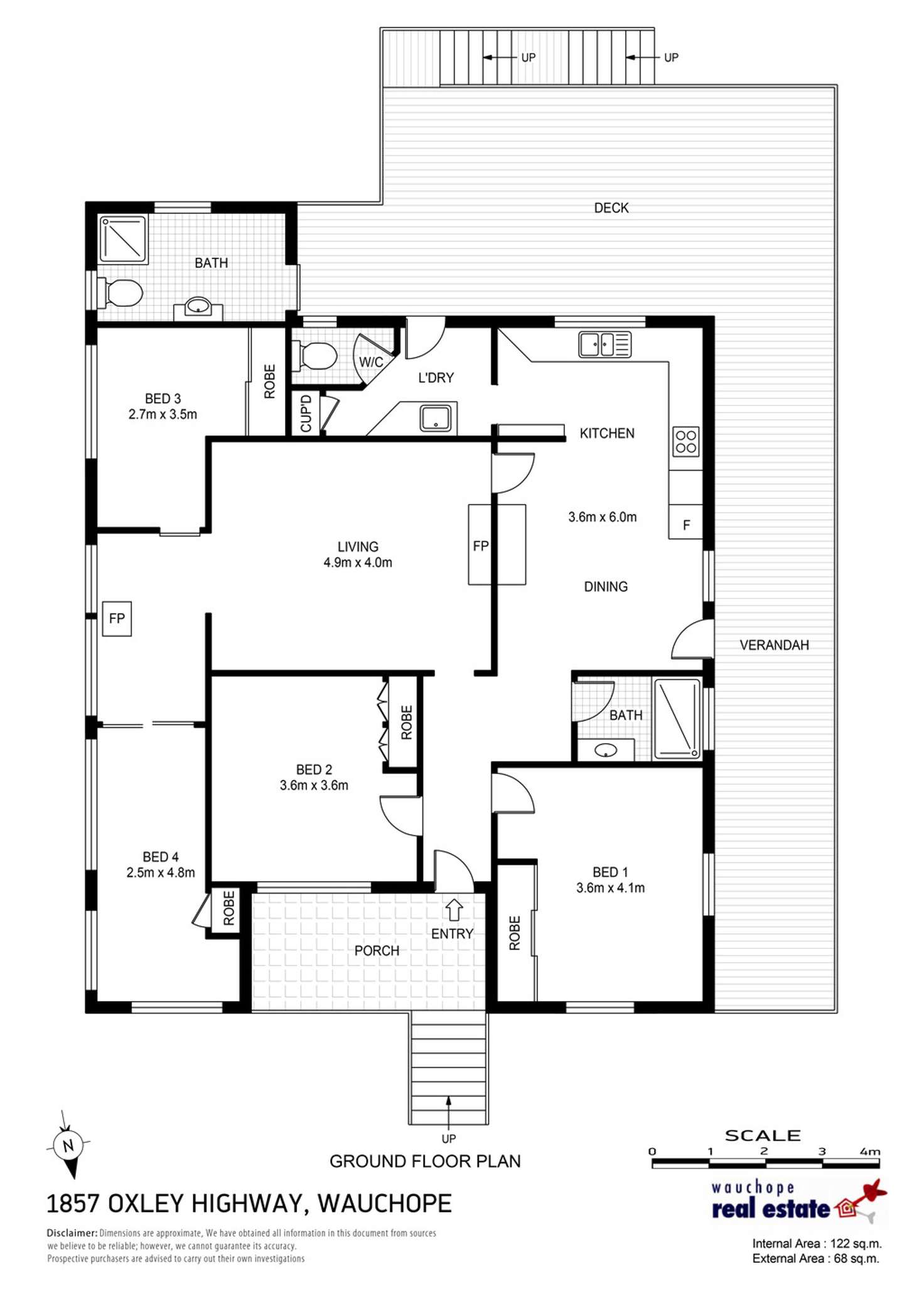 Floorplan of Homely house listing, 1857 Oxley Highway, Wauchope NSW 2446