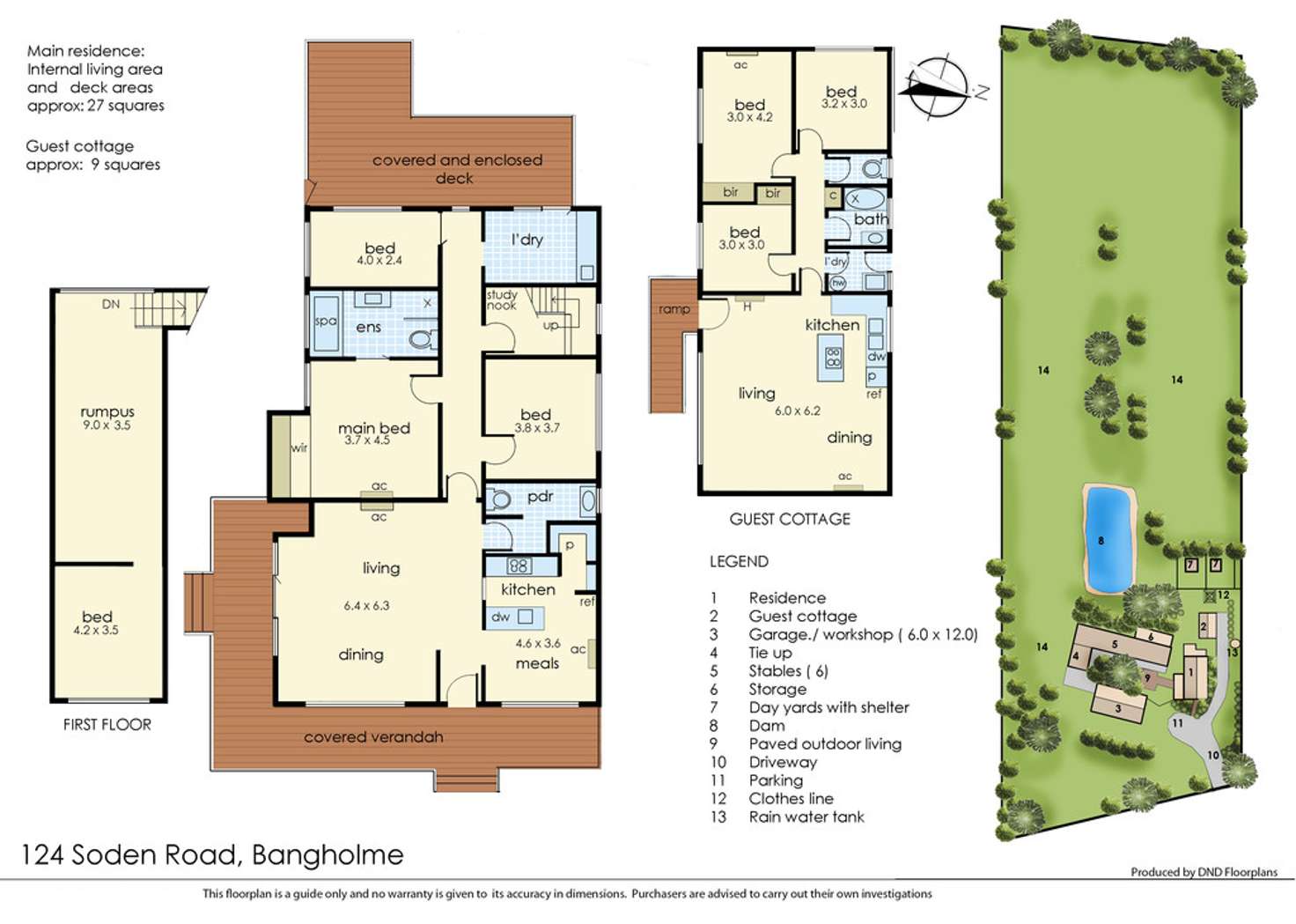 Floorplan of Homely house listing, 124 Soden Road, Bangholme VIC 3175
