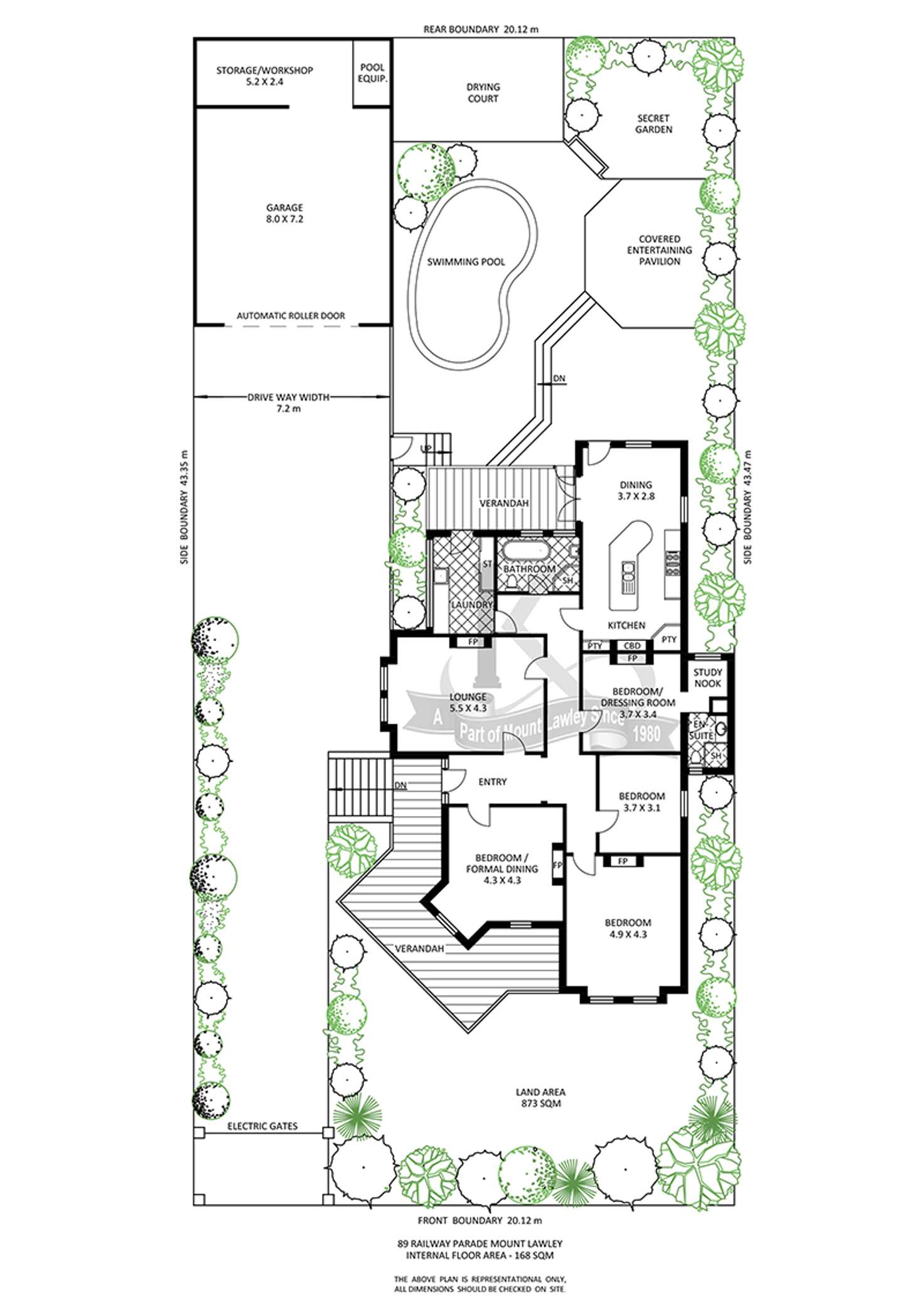 Floorplan of Homely house listing, 89 Railway Parade, Mount Lawley WA 6050