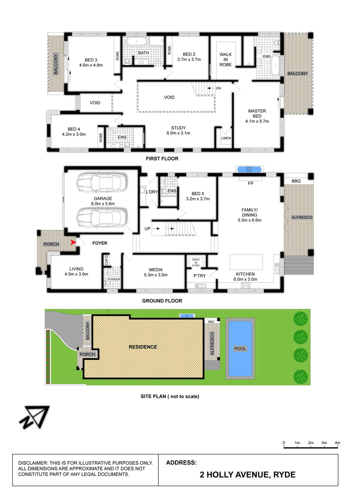 Floorplan of Homely house listing, 2 Holly Avenue, Ryde NSW 2112