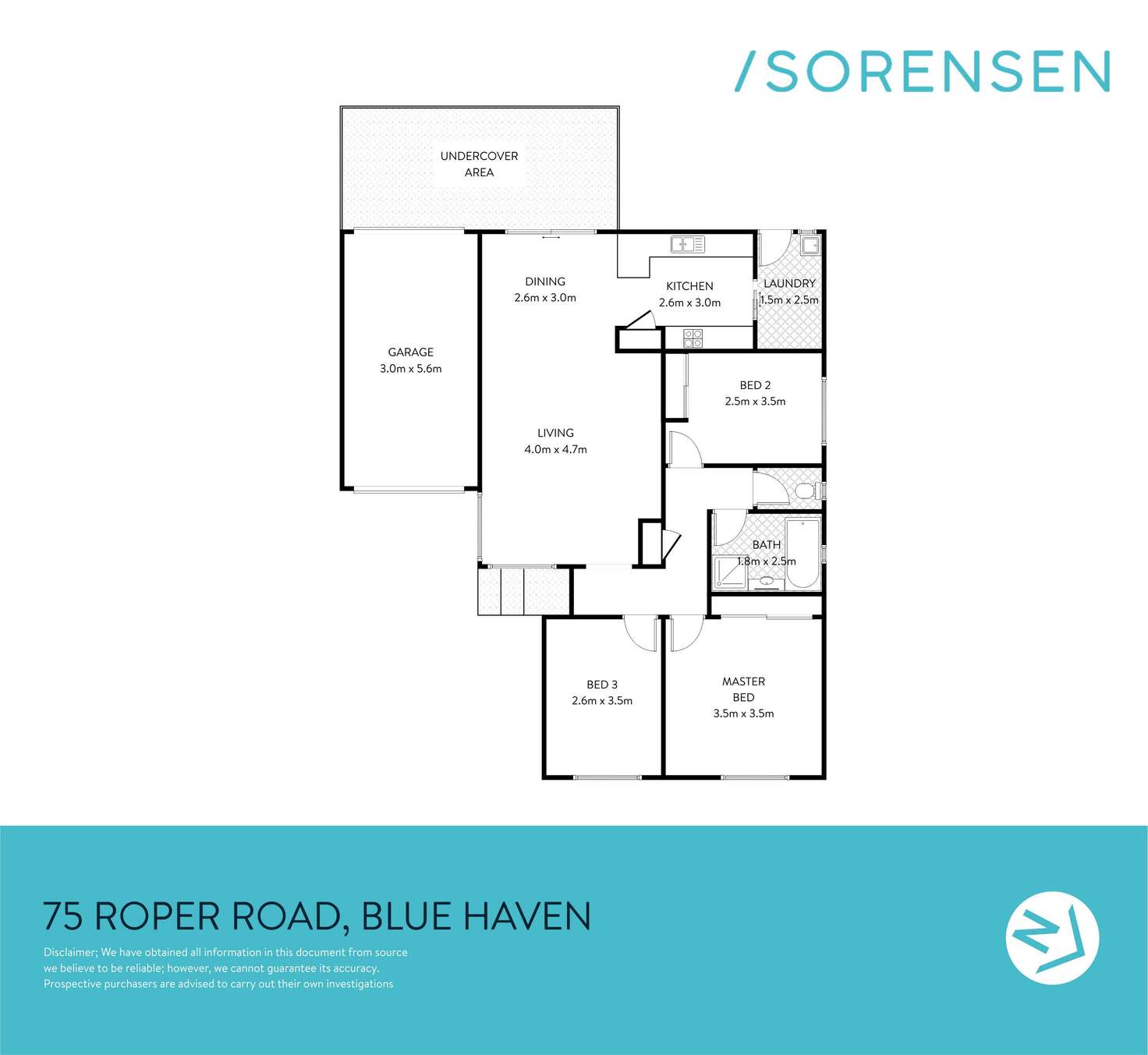 Floorplan of Homely house listing, 75 Roper Road, Blue Haven NSW 2262