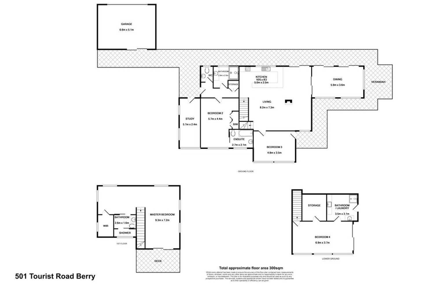 Floorplan of Homely house listing, 501 Kangaroo Valley Road, Berry NSW 2535