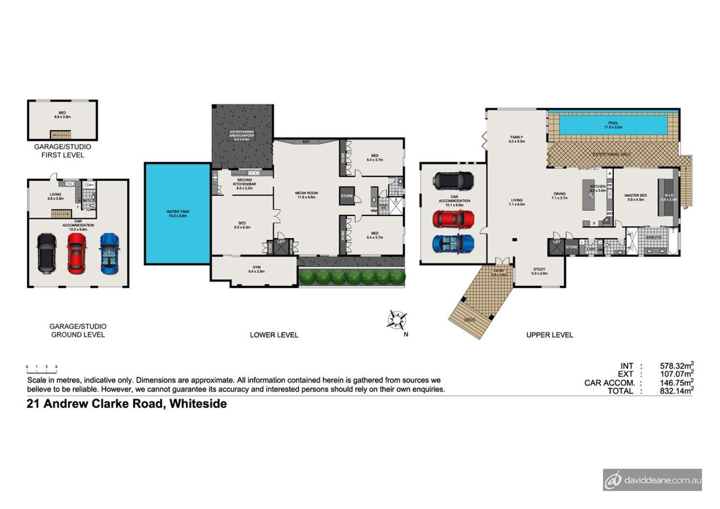 Floorplan of Homely house listing, 21 Andrew Clarke Road, Whiteside QLD 4503