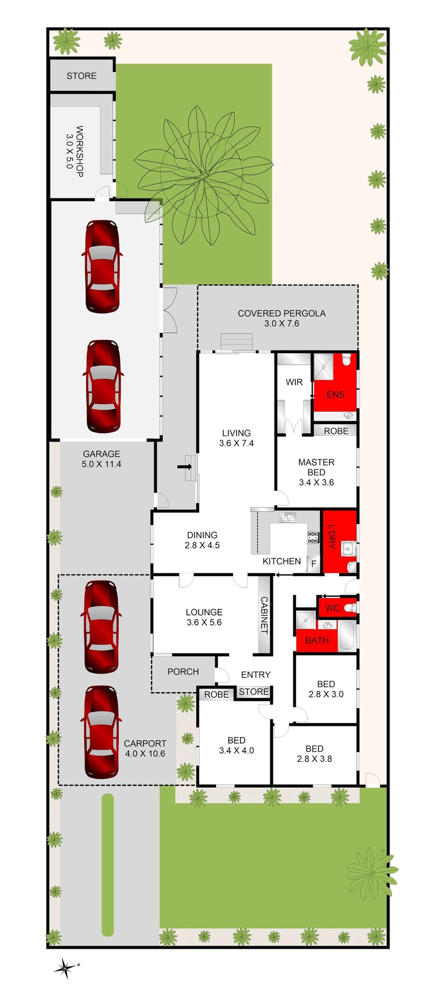 Floorplan of Homely house listing, 27 Jabone Terrace, Bell Park VIC 3215