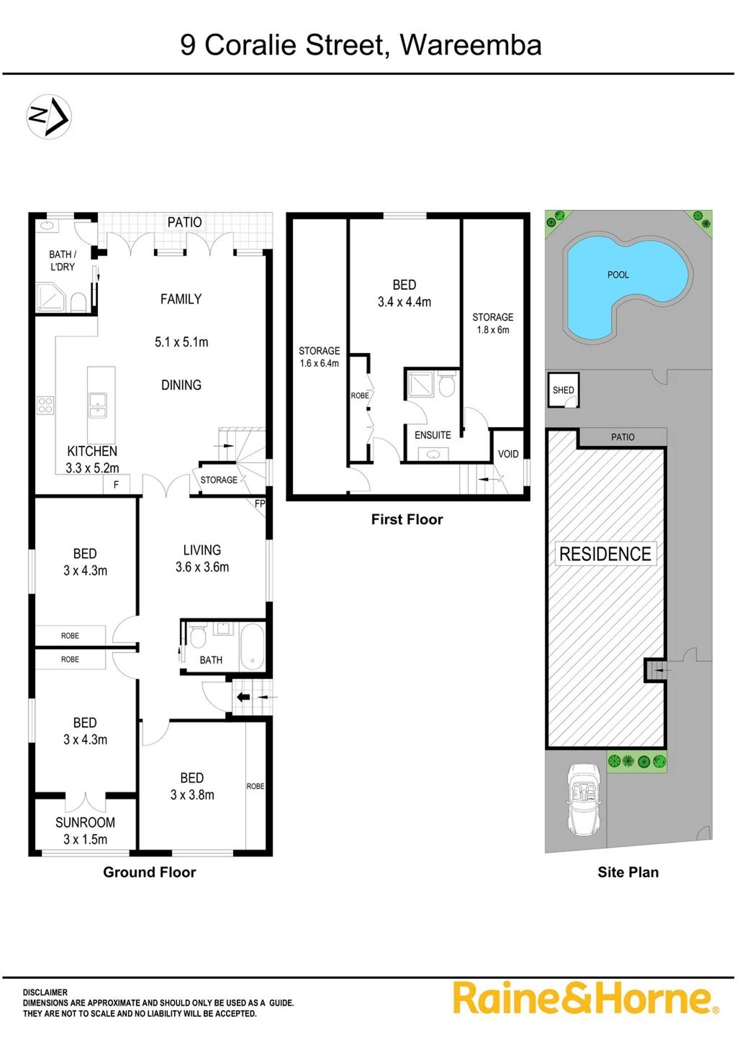 Floorplan of Homely house listing, 9 Coralie Street, Wareemba NSW 2046