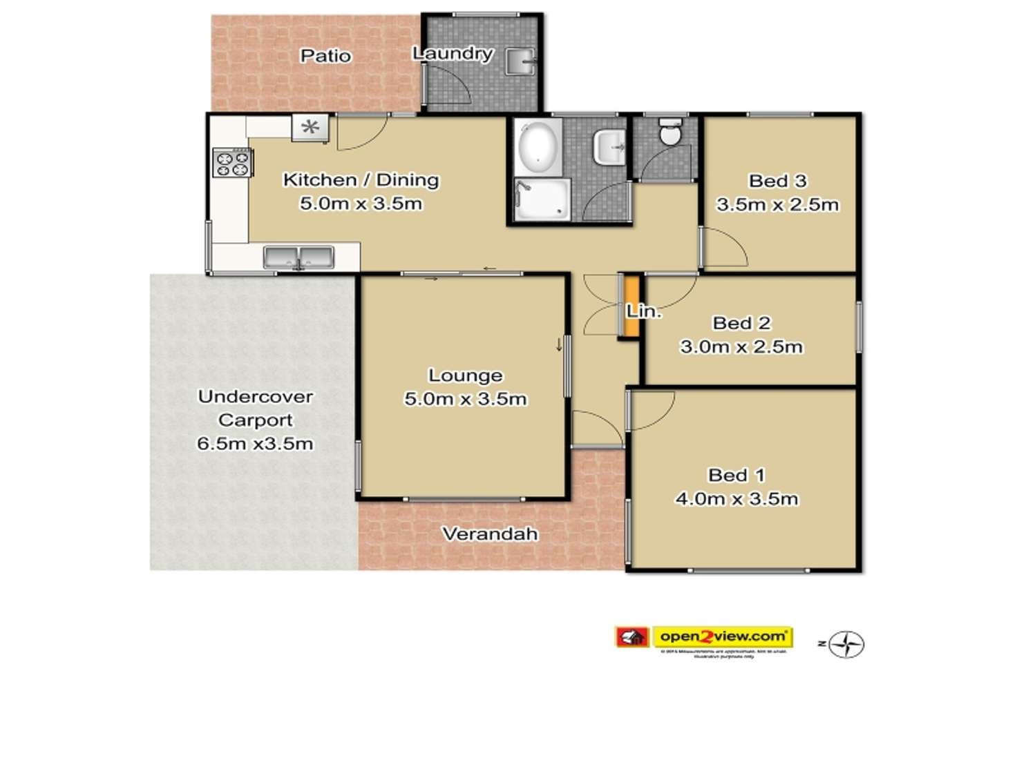Floorplan of Homely house listing, 202 Rooty Hill Road North, Rooty Hill NSW 2766