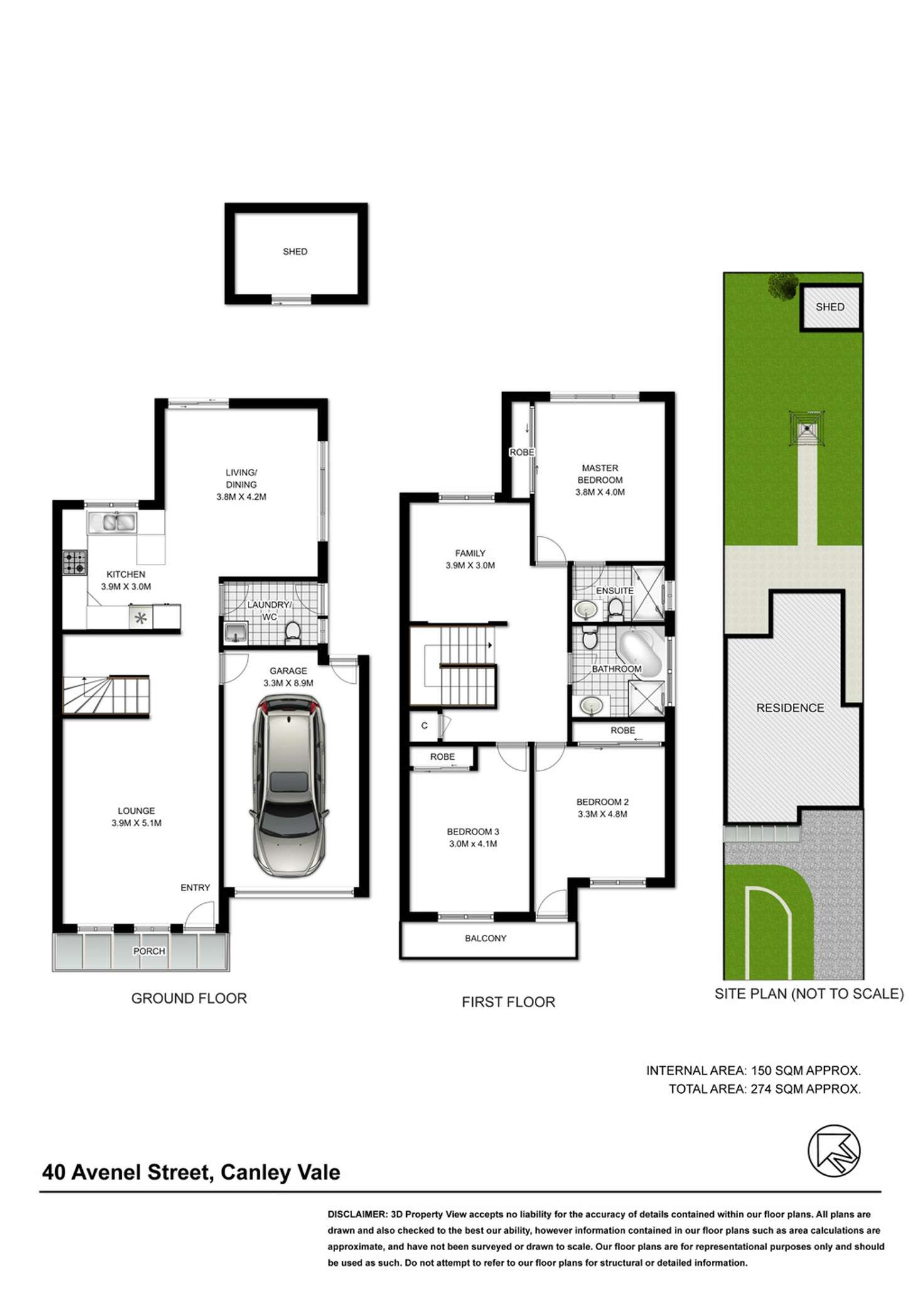 Floorplan of Homely house listing, 40 AVENEL STREET, Canley Vale NSW 2166