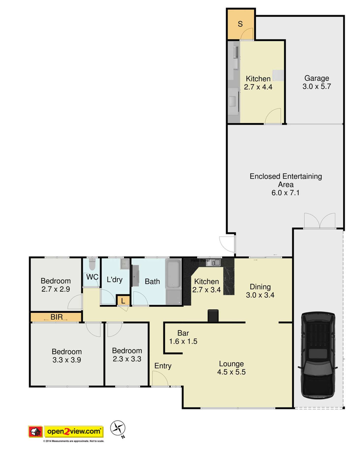 Floorplan of Homely house listing, 8 Truscott Place, Bidwill NSW 2770