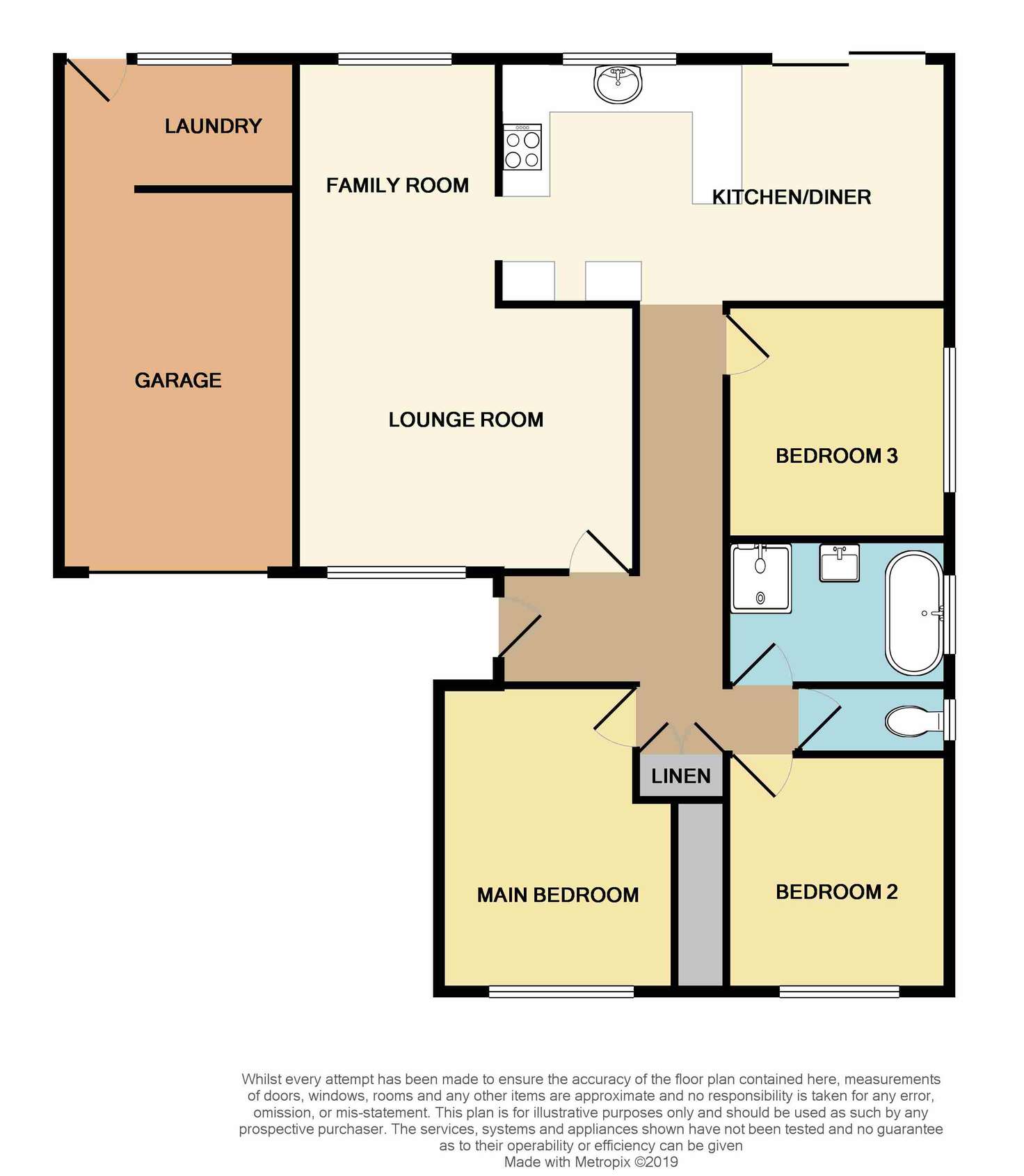Floorplan of Homely house listing, 28 Macaulay Street, Wetherill Park NSW 2164