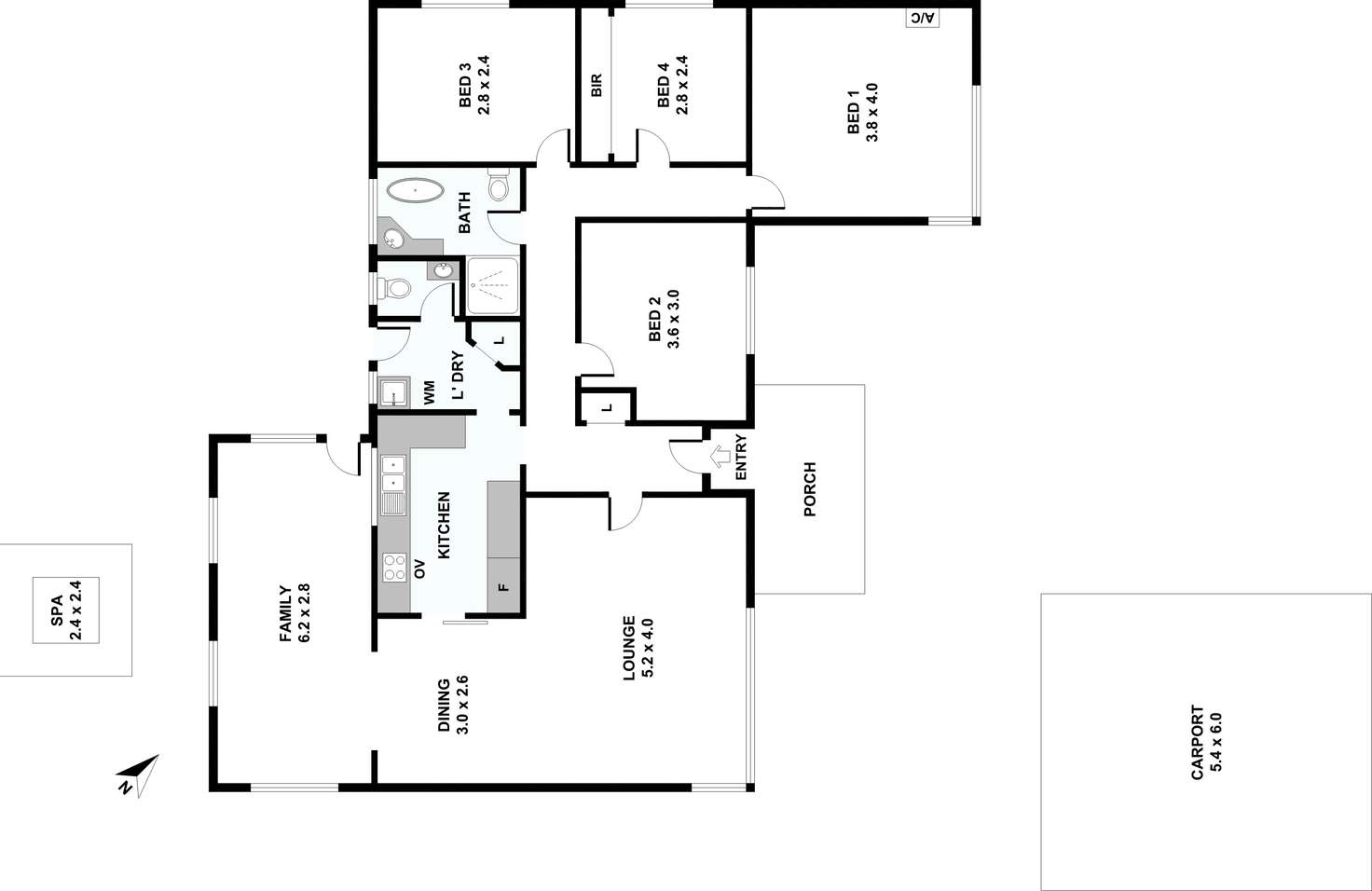 Floorplan of Homely house listing, 29 Durban Street, Belmont WA 6104