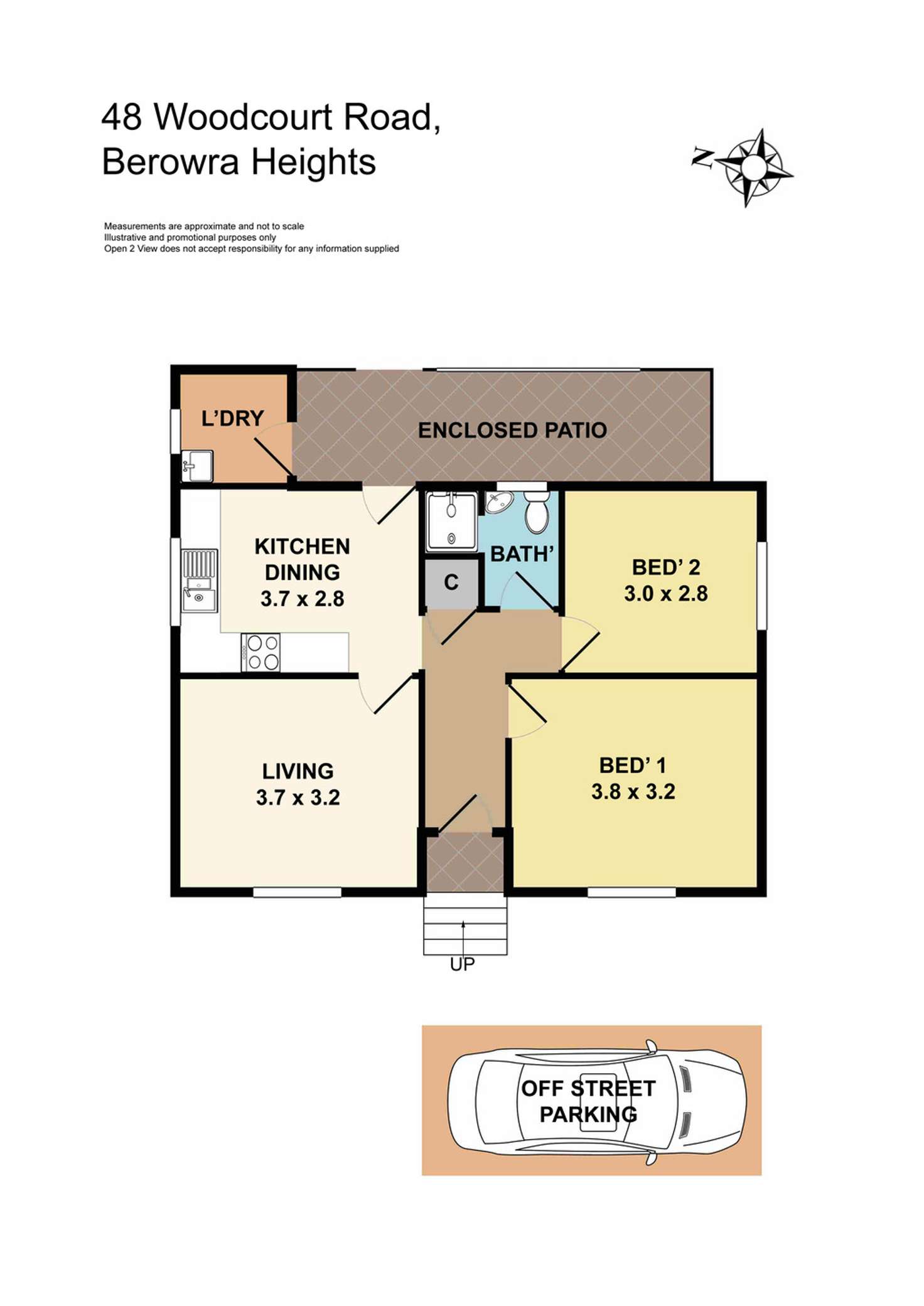 Floorplan of Homely house listing, 48 Woodcourt Road, Berowra Heights NSW 2082