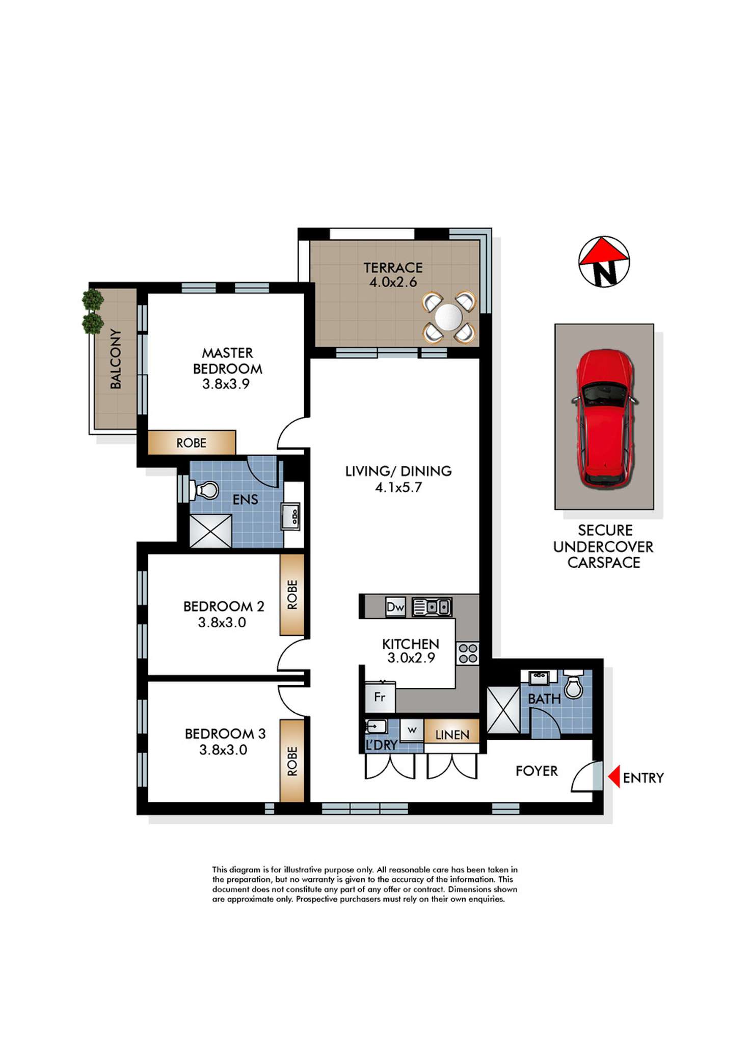Floorplan of Homely apartment listing, 21/24-32 Flood Street, Bondi NSW 2026