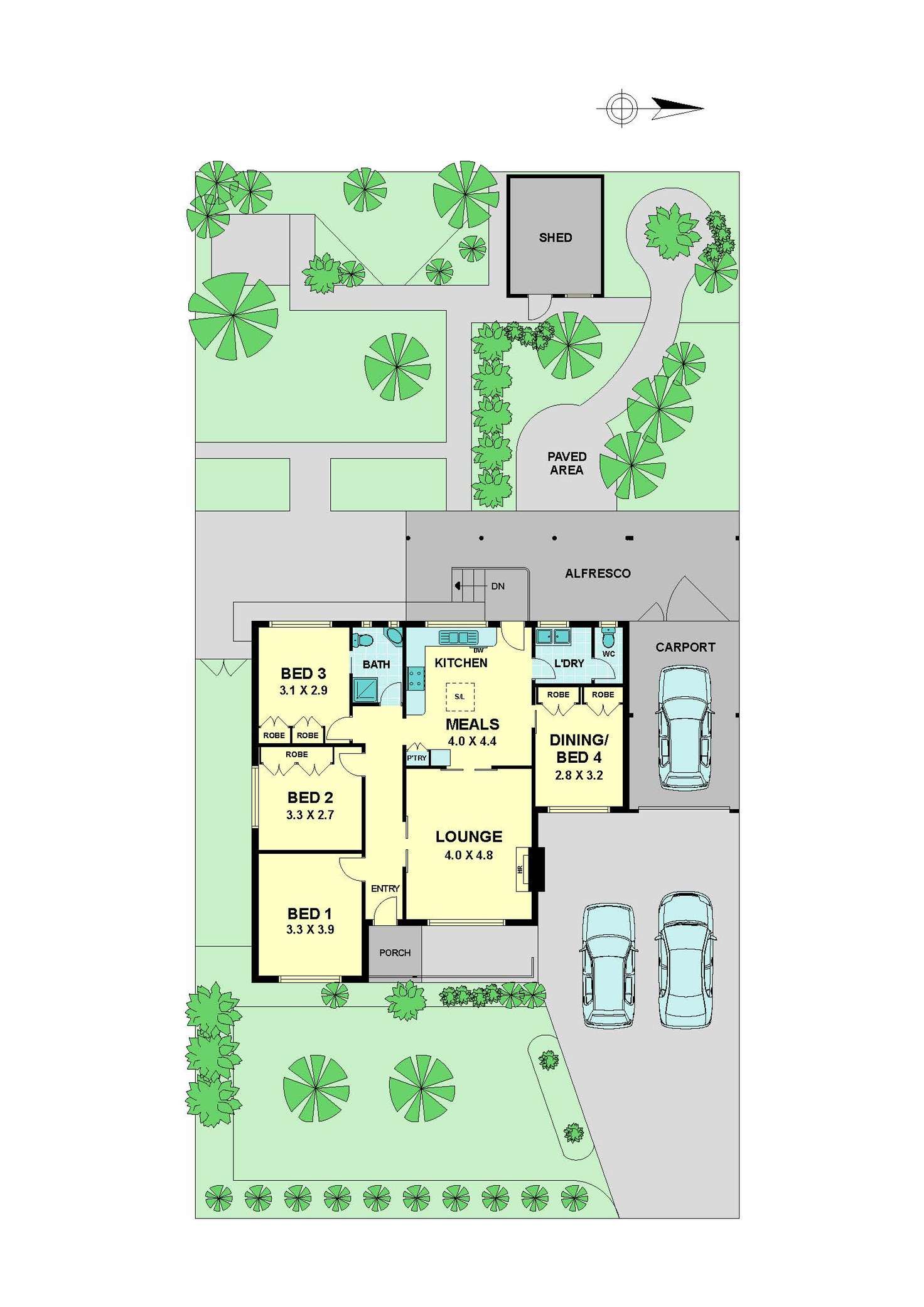 Floorplan of Homely house listing, 35 Sandra Avenue, Fawkner VIC 3060