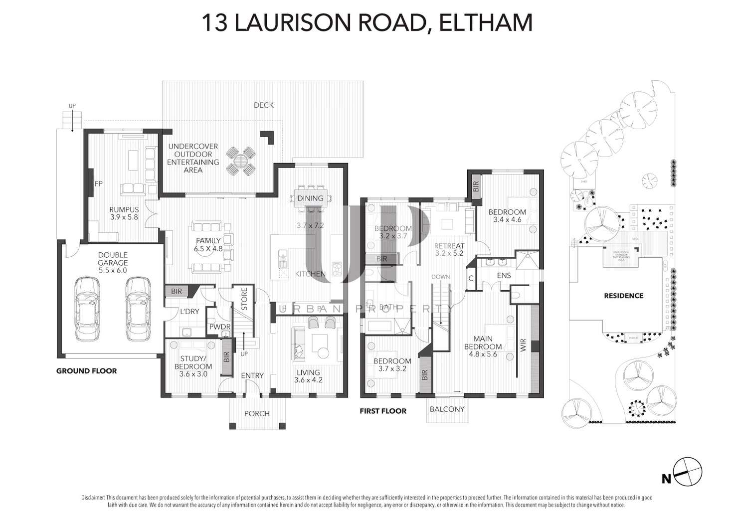 Floorplan of Homely house listing, 13 Laurison Road, Eltham North VIC 3095