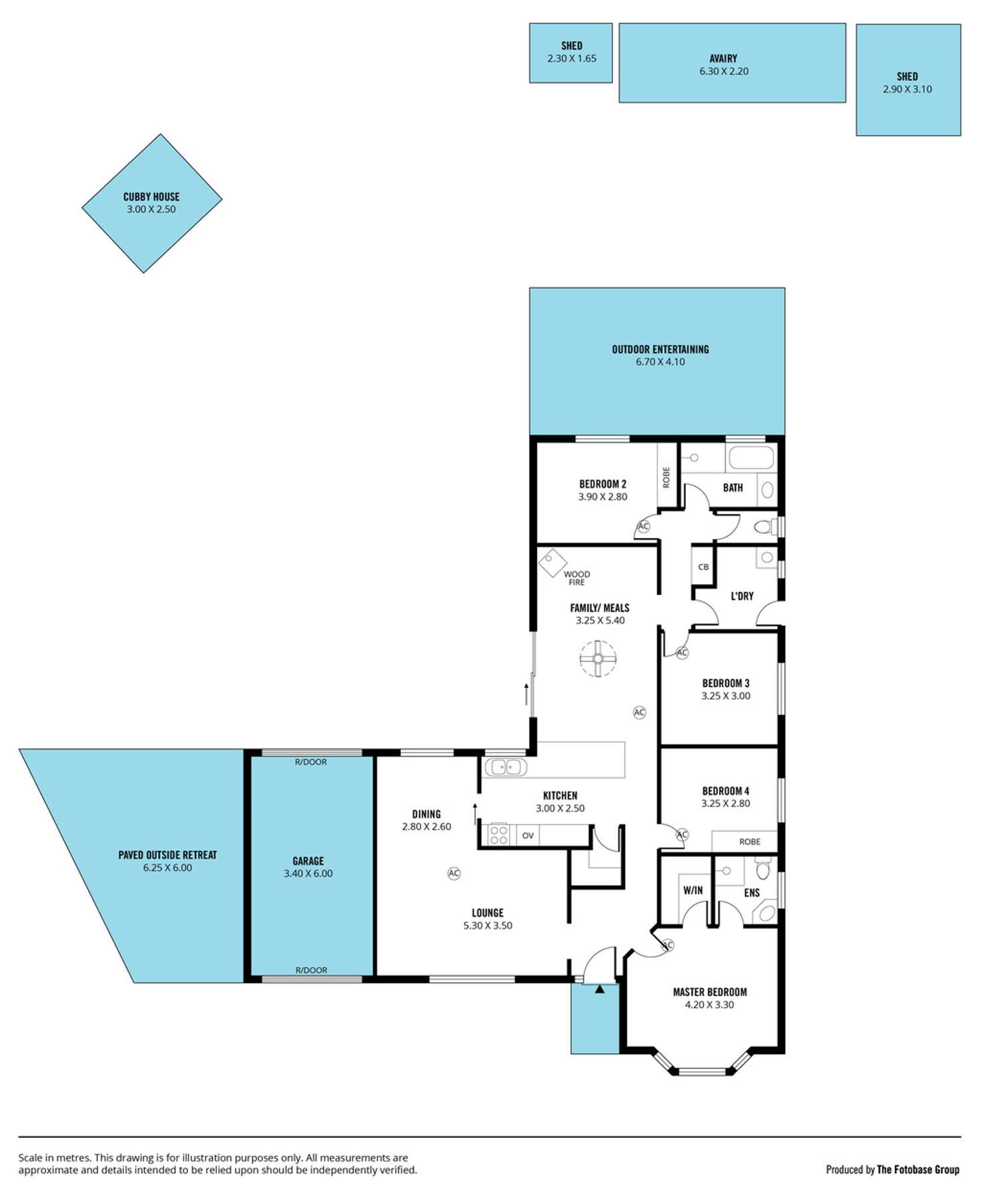 Floorplan of Homely house listing, 4 Adam Court, Happy Valley SA 5159