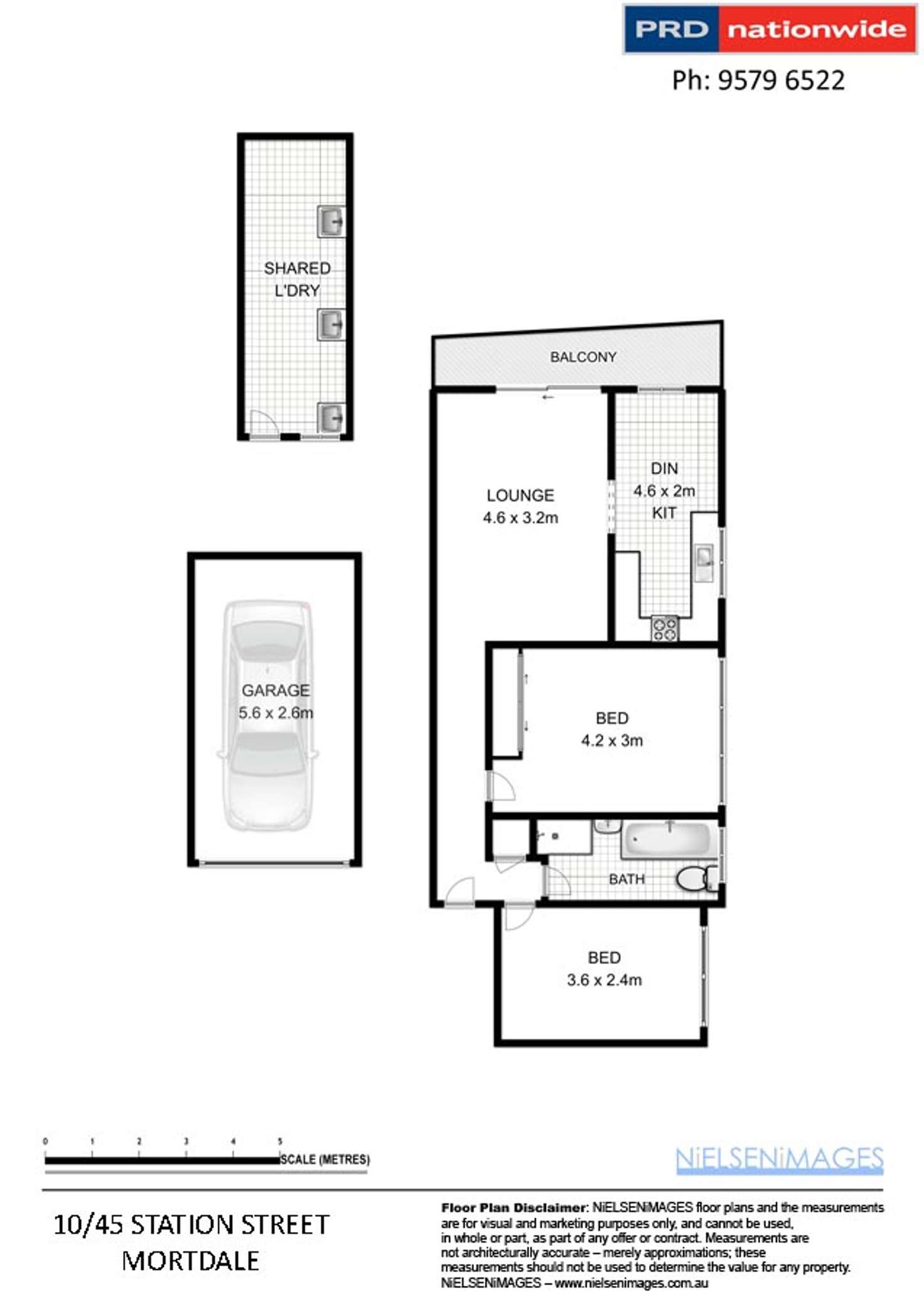 Floorplan of Homely unit listing, 10/45 Station Street, Mortdale NSW 2223